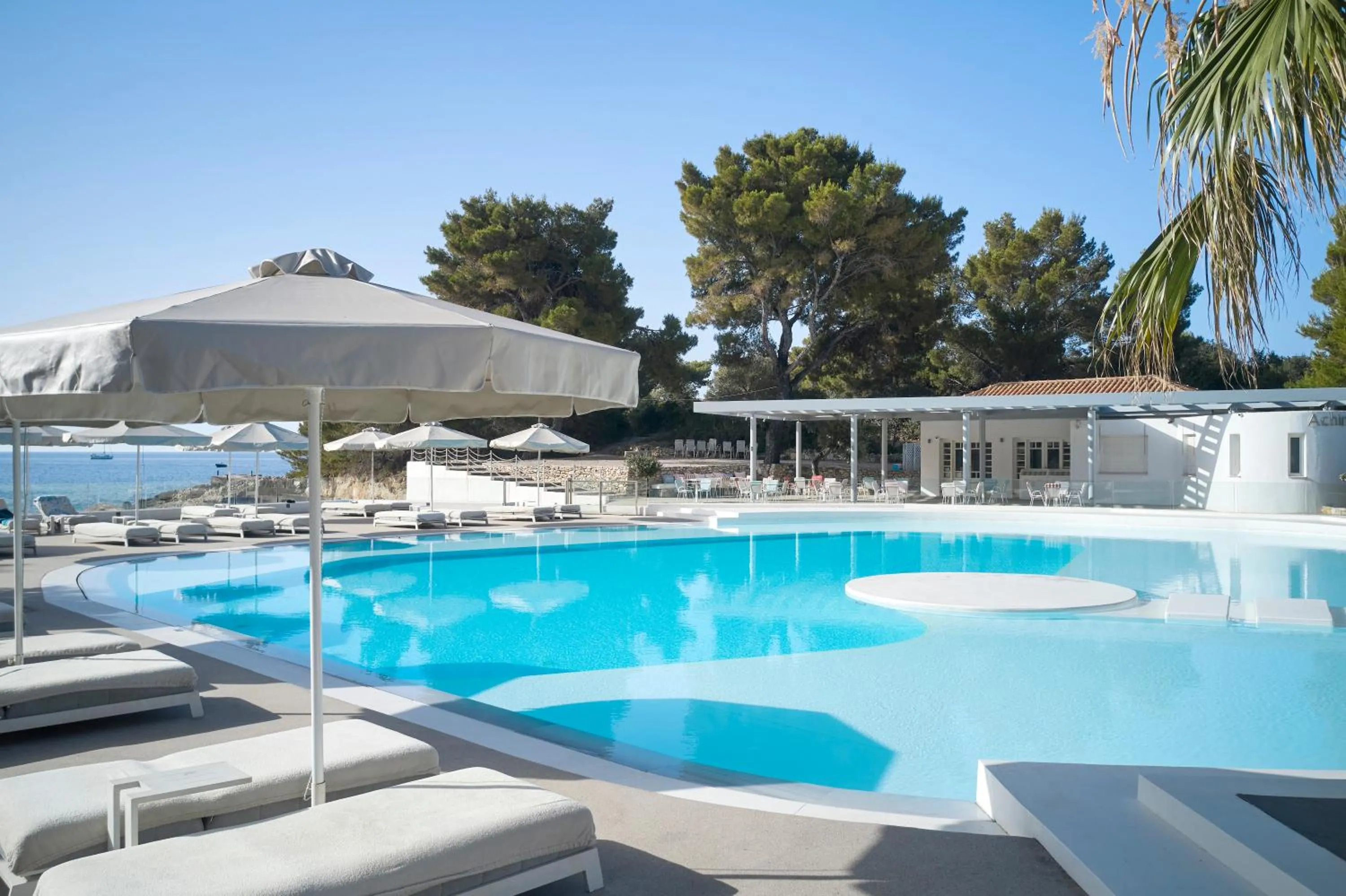 Swimming pool in Marpunta Resort, Santikos Collection