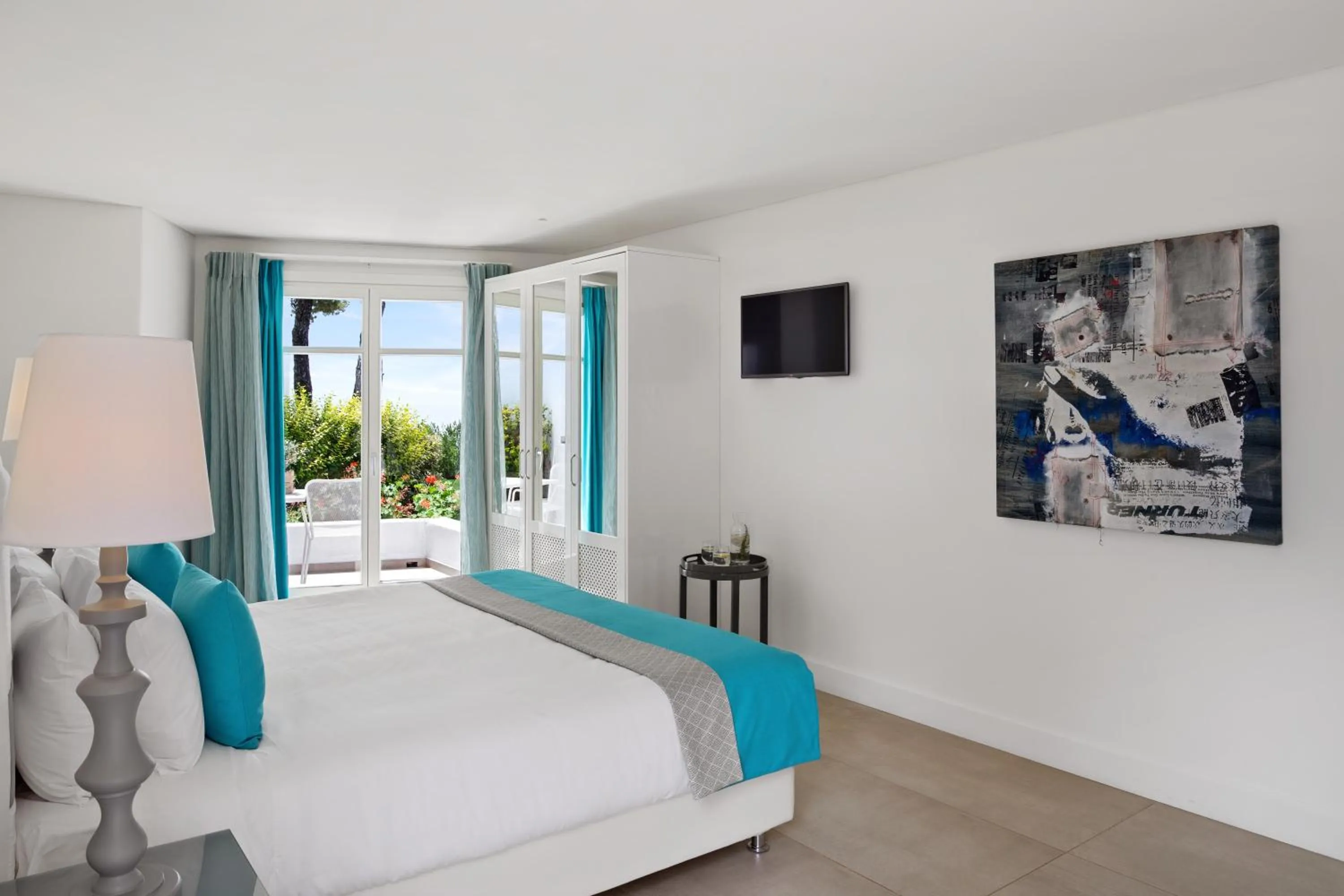 Bedroom, Bed in Marpunta Resort, Santikos Collection