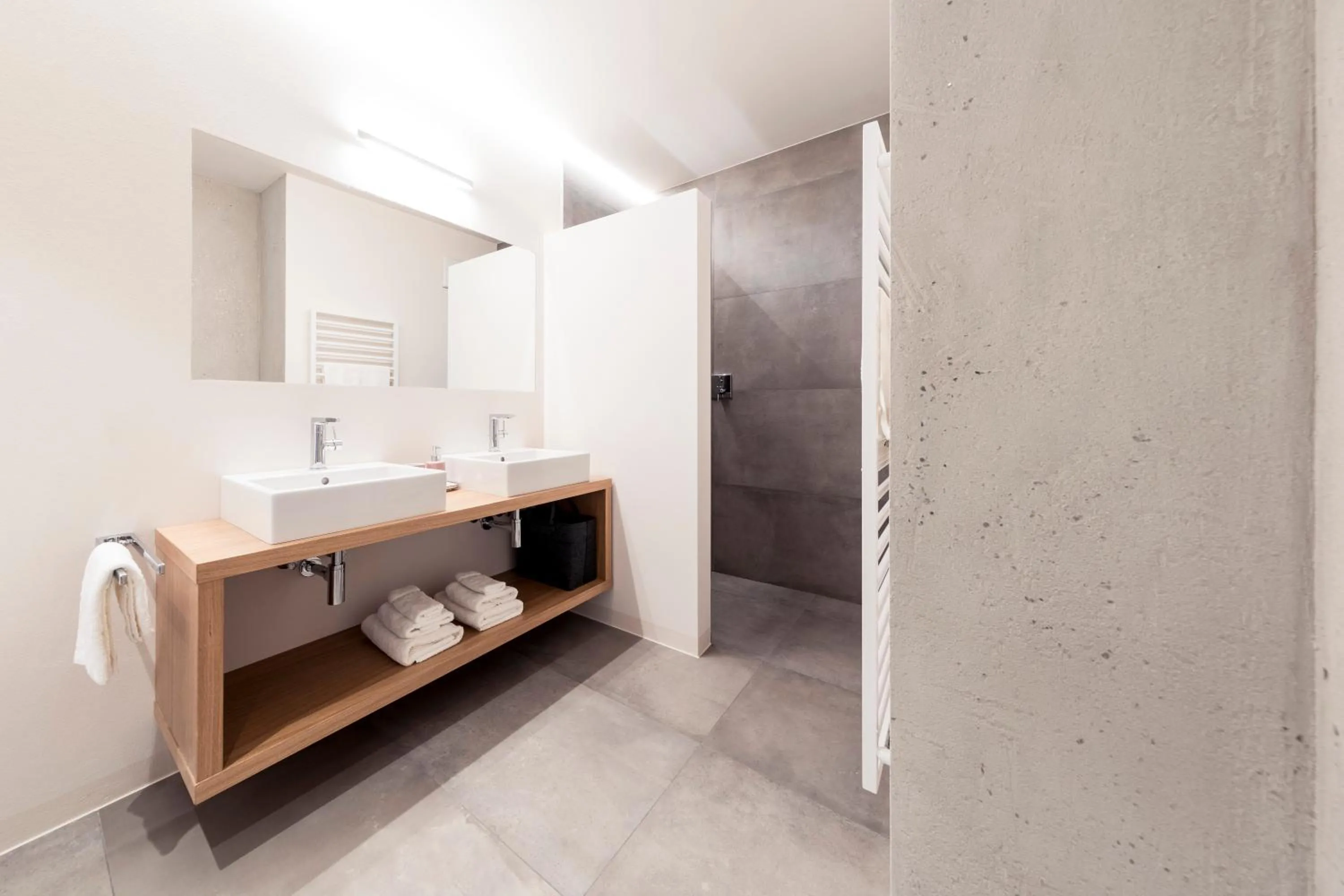 Shower in SOFTALPIN Garden Suites