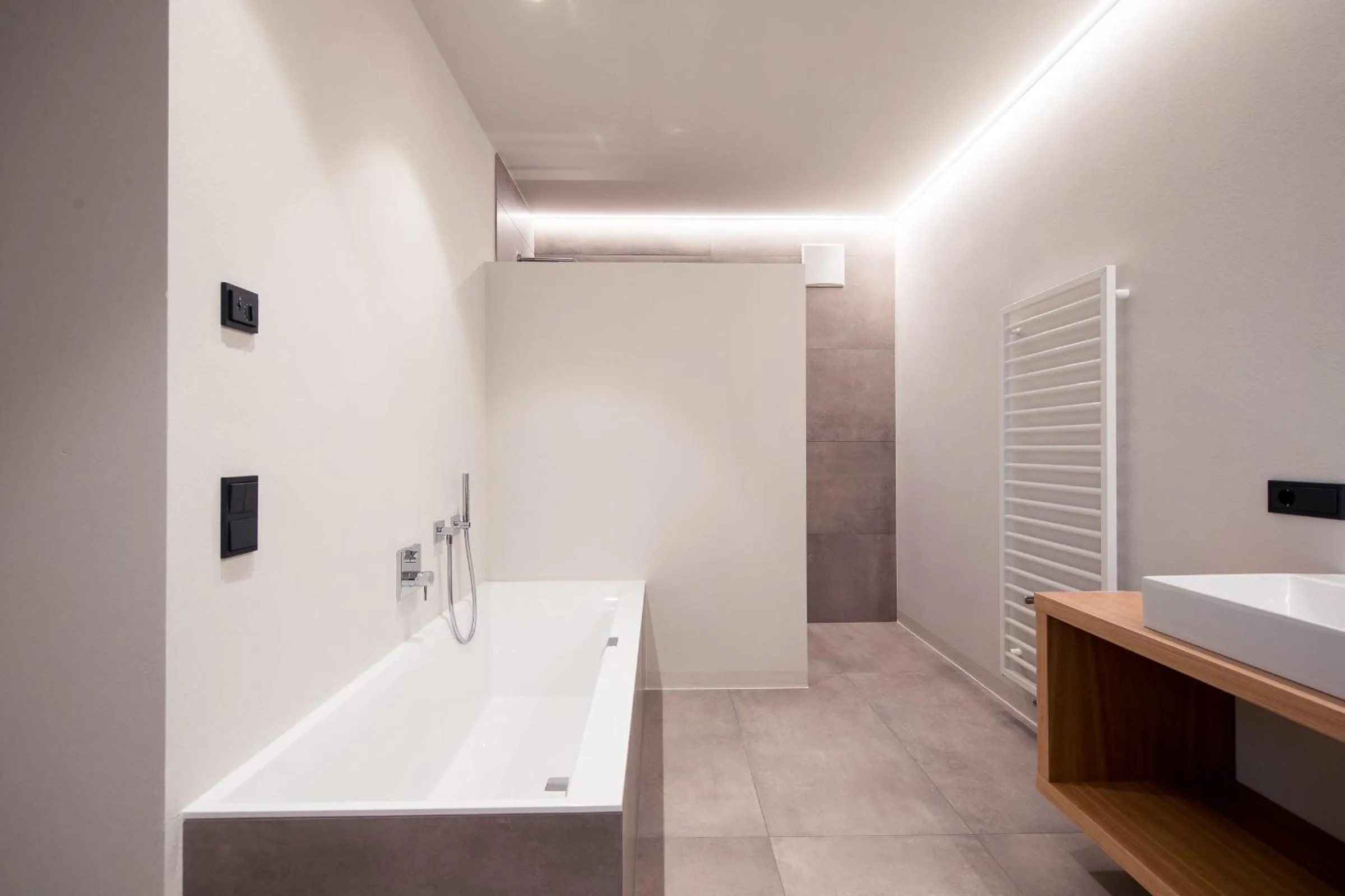 Bathroom in SOFTALPIN Garden Suites