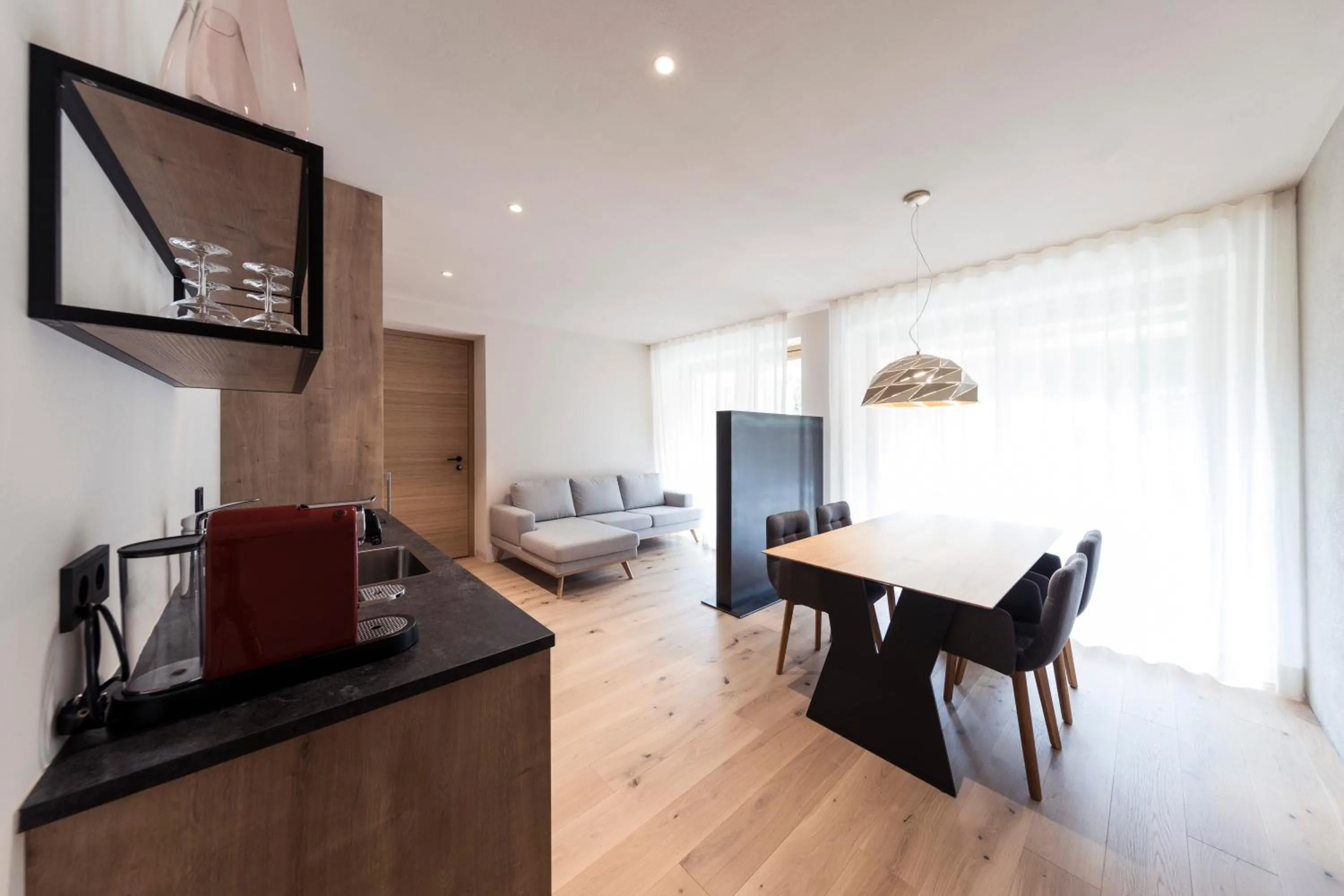 Living room in SOFTALPIN Garden Suites