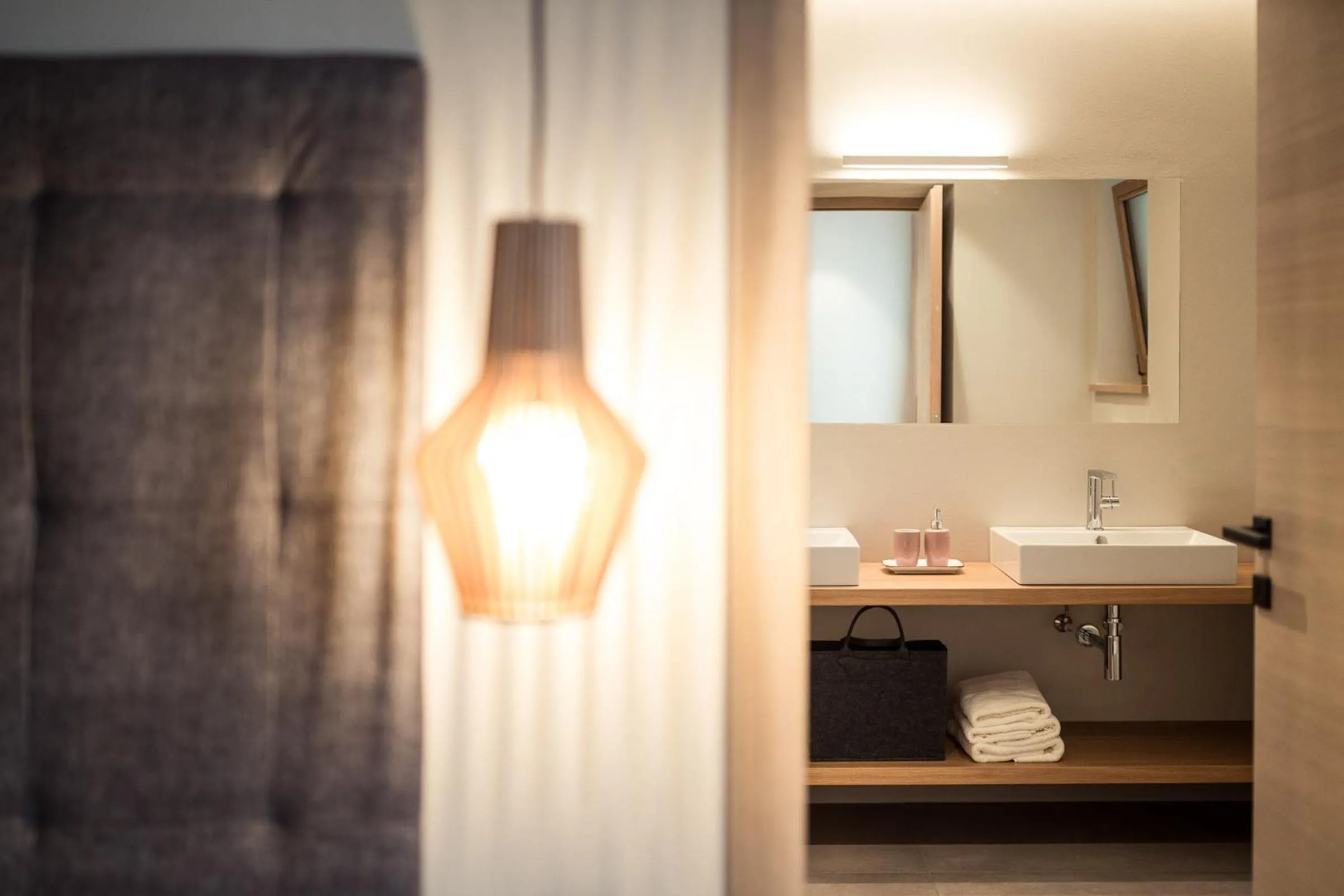 Bathroom in SOFTALPIN Garden Suites