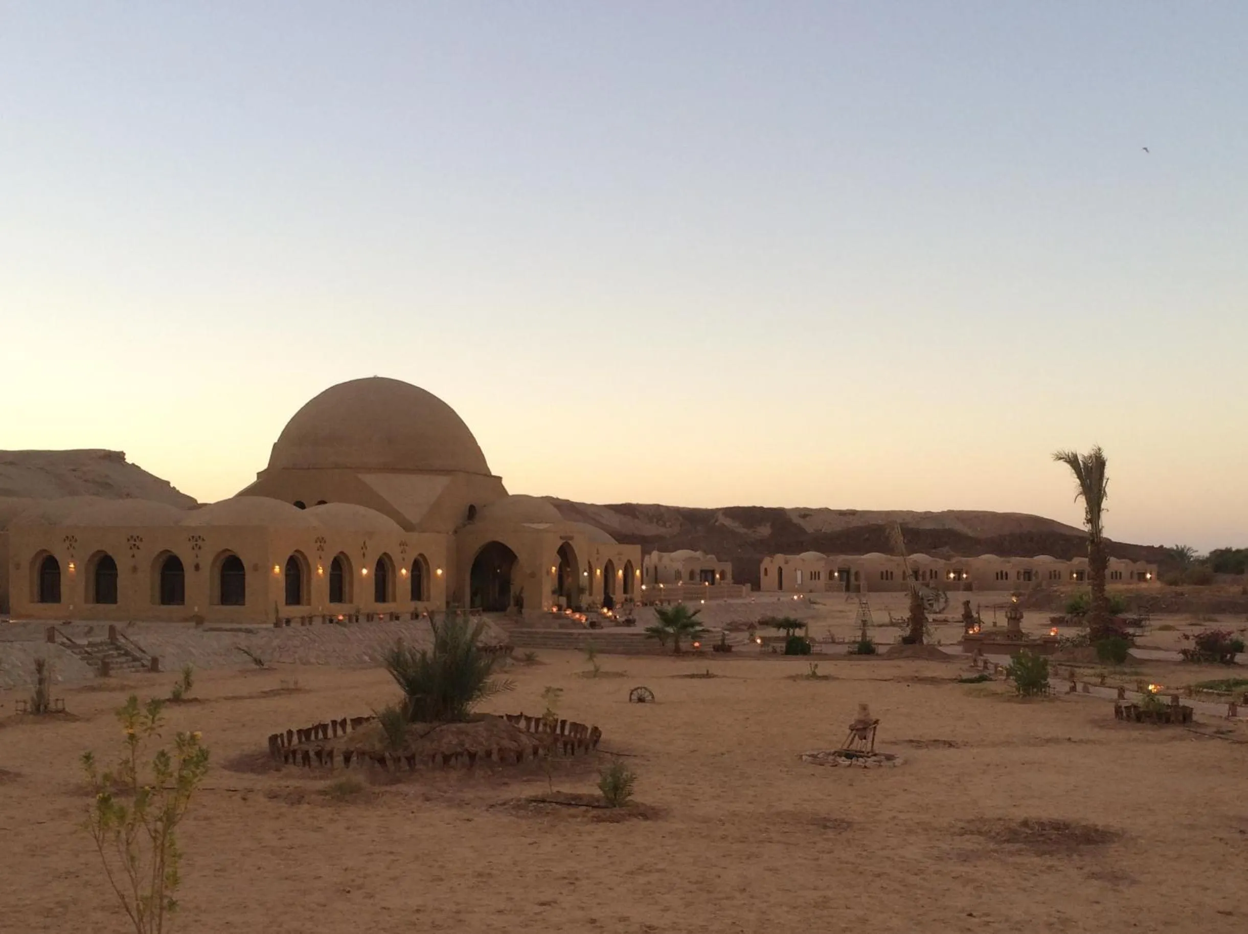 Natural landscape in Shanda Lodge Desert Resort
