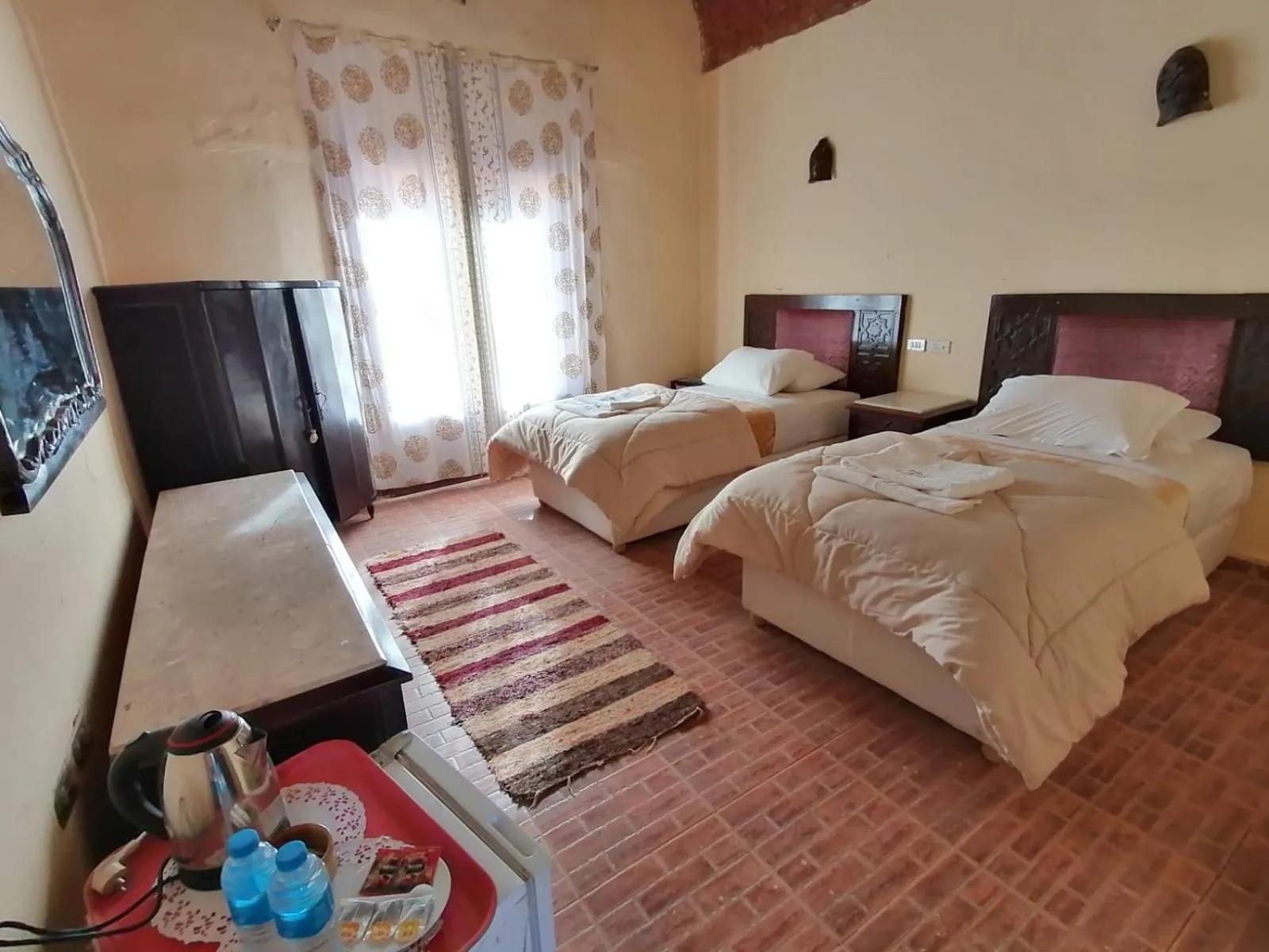 Bed in Shanda Lodge Desert Resort