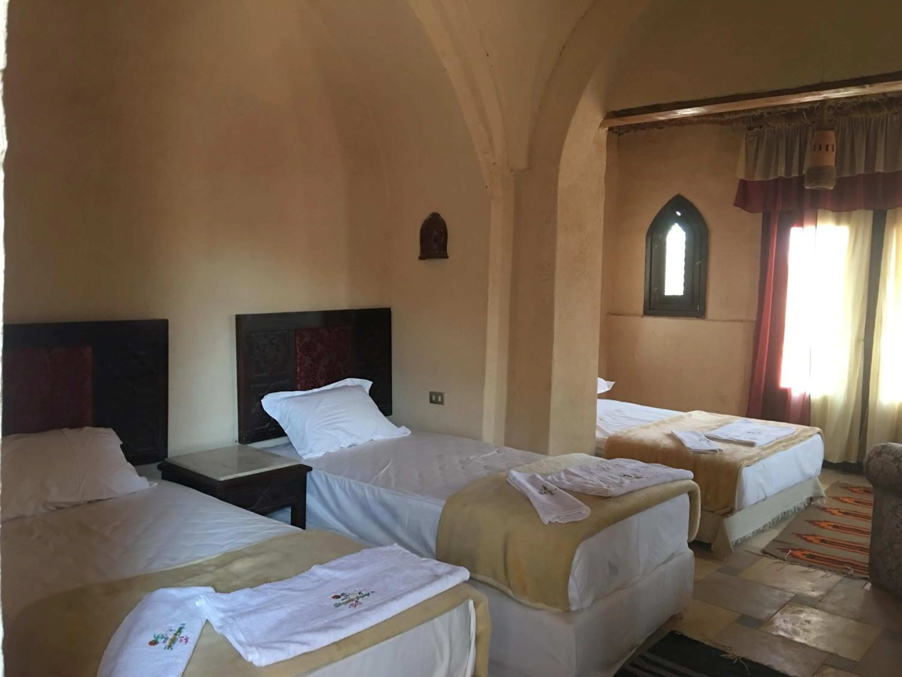 Bed in Shanda Lodge Desert Resort