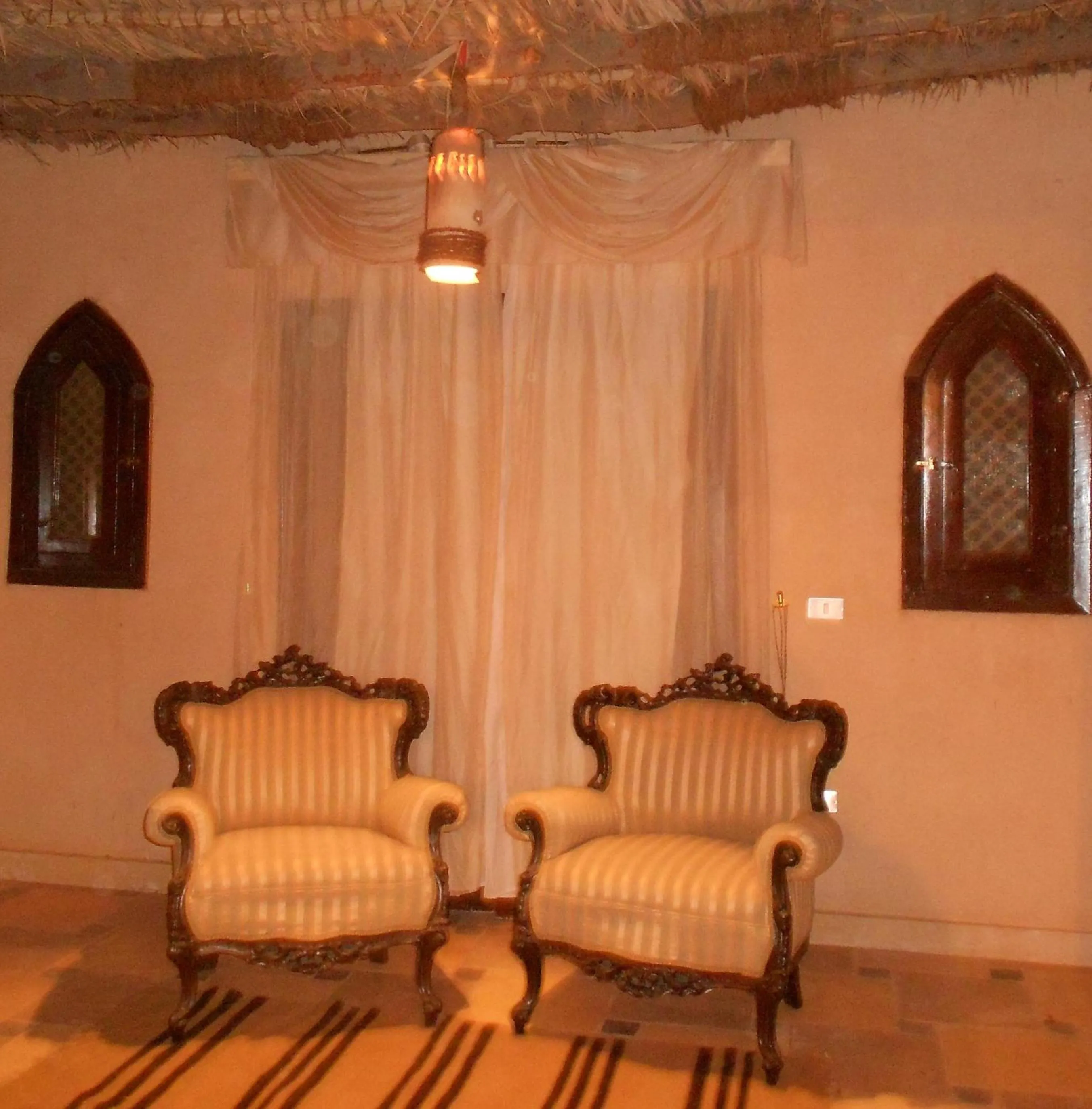 Seating area in Shanda Lodge Desert Resort