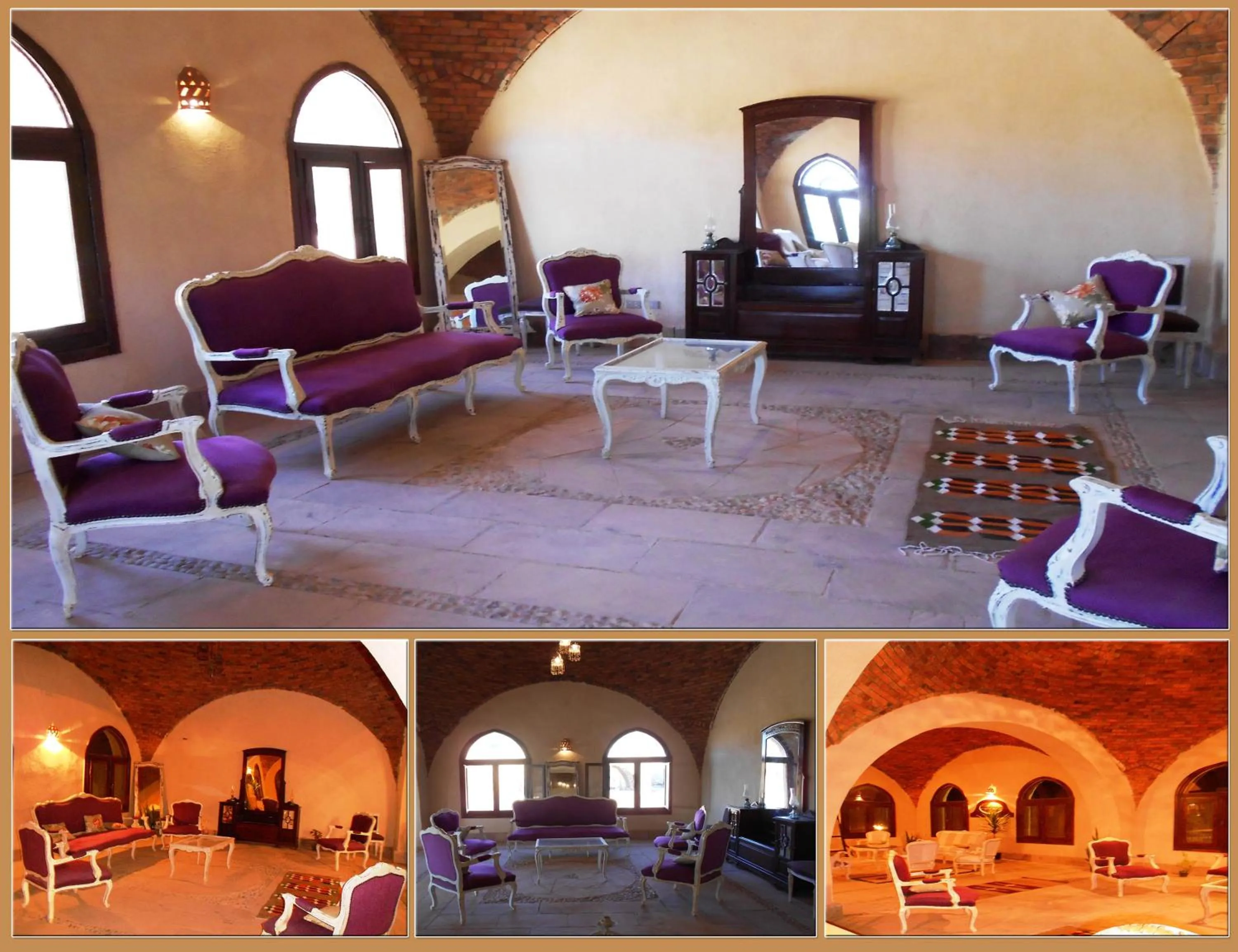 Communal lounge/ TV room in Shanda Lodge Desert Resort