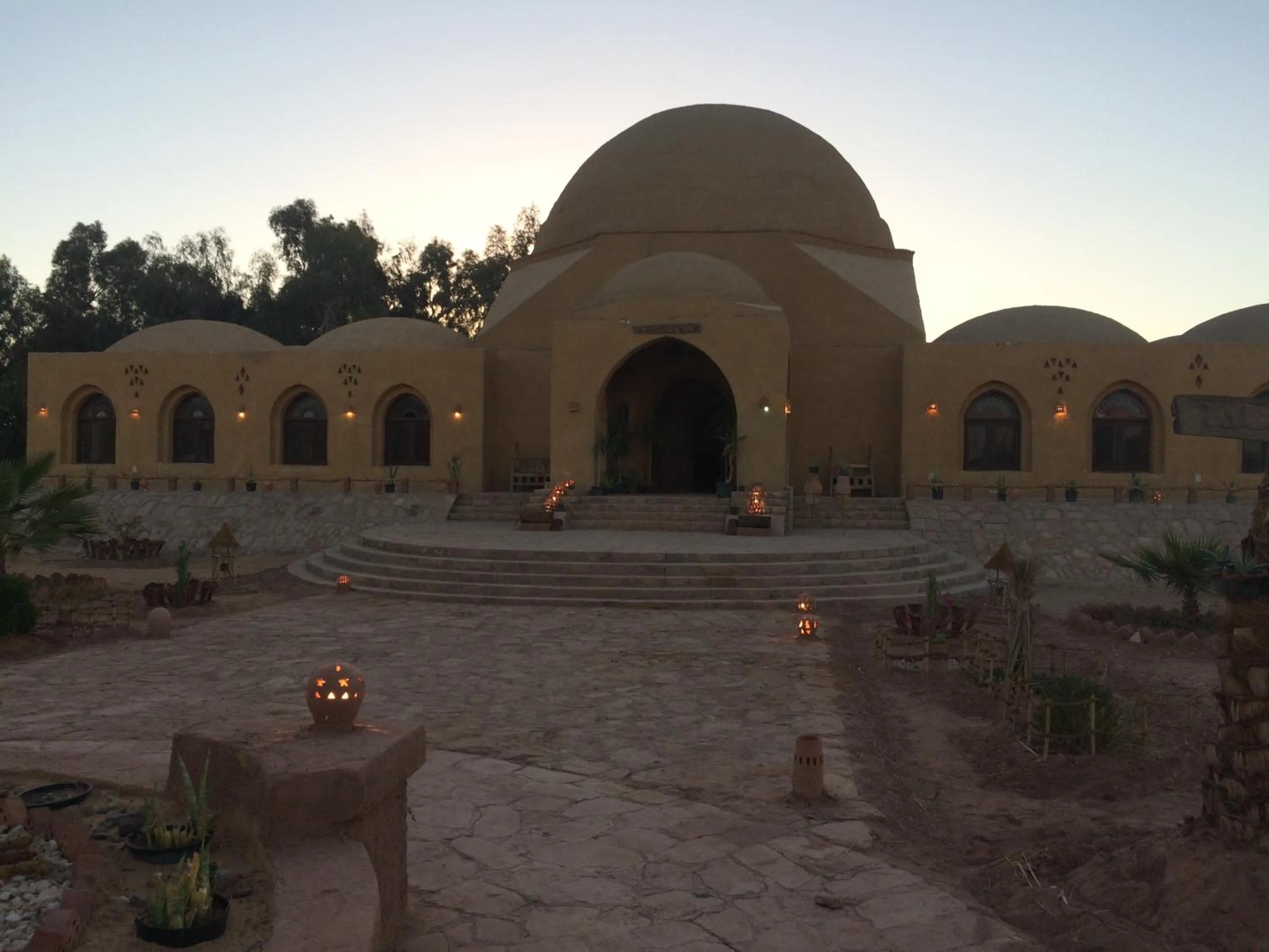 Facade/entrance in Shanda Lodge Desert Resort