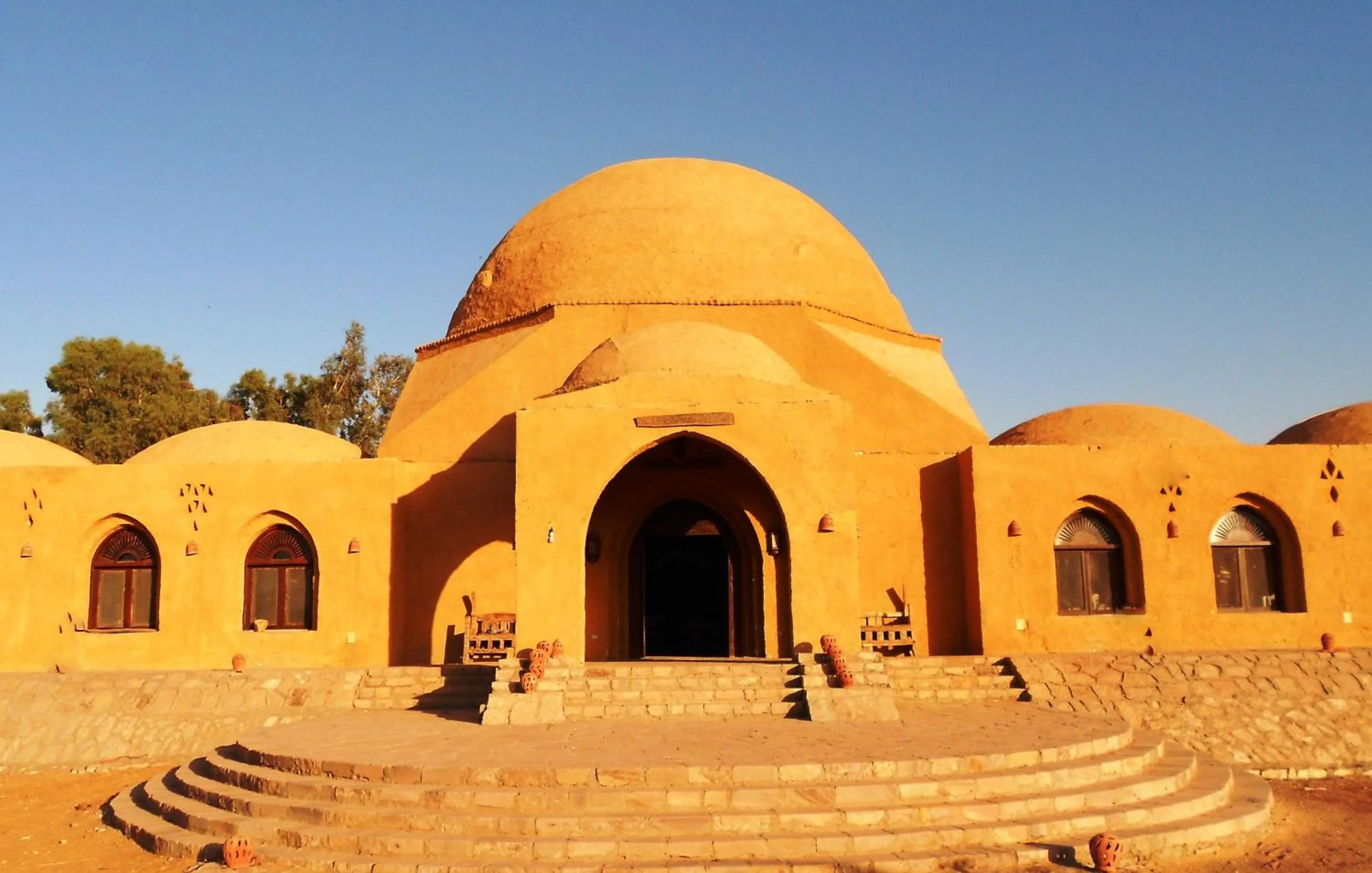 Facade/entrance in Shanda Lodge Desert Resort