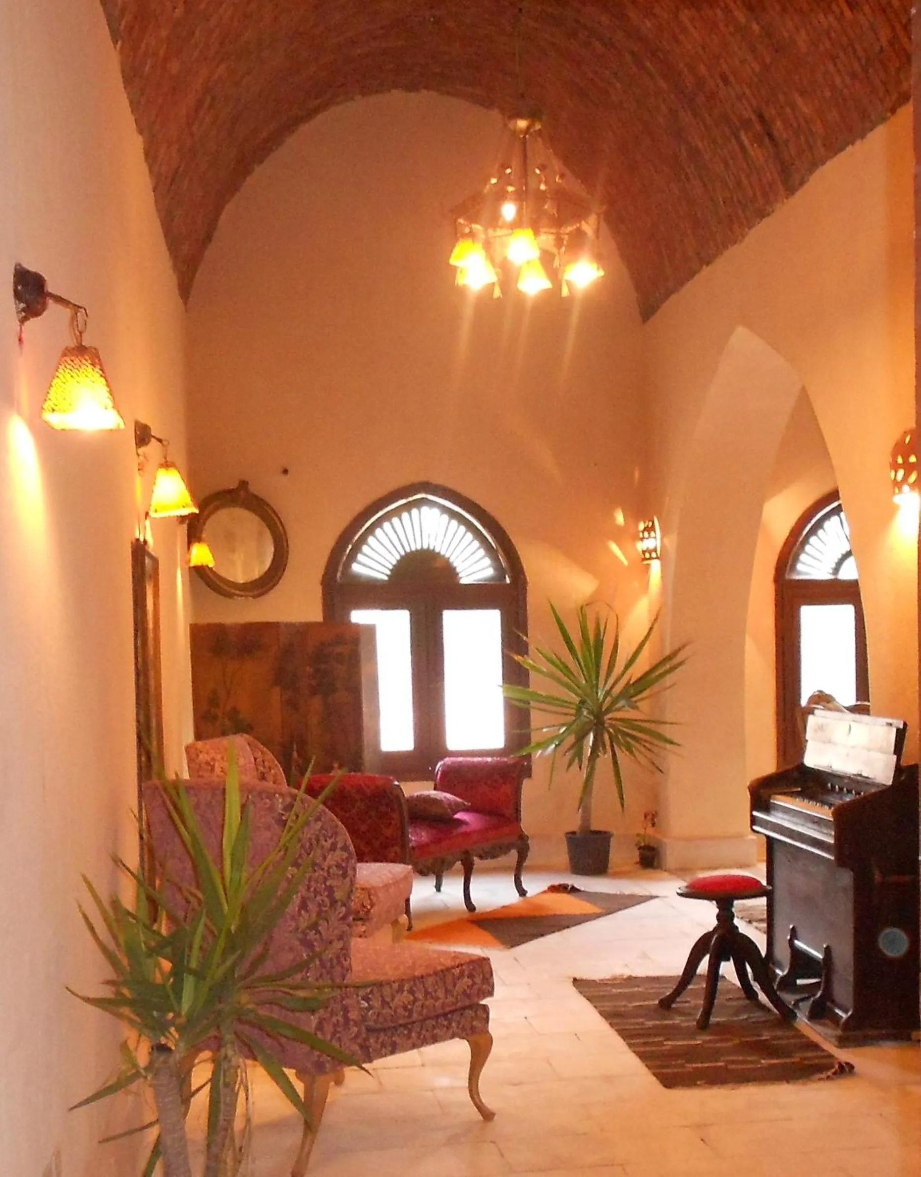 Lounge or bar in Shanda Lodge Desert Resort