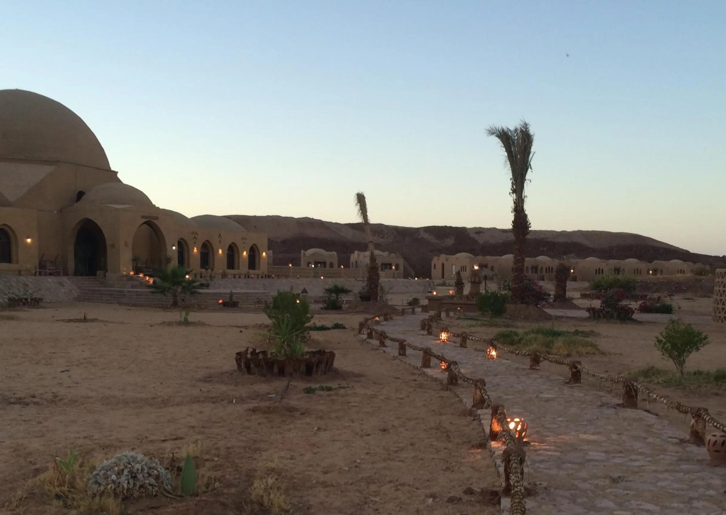 Natural landscape in Shanda Lodge Desert Resort