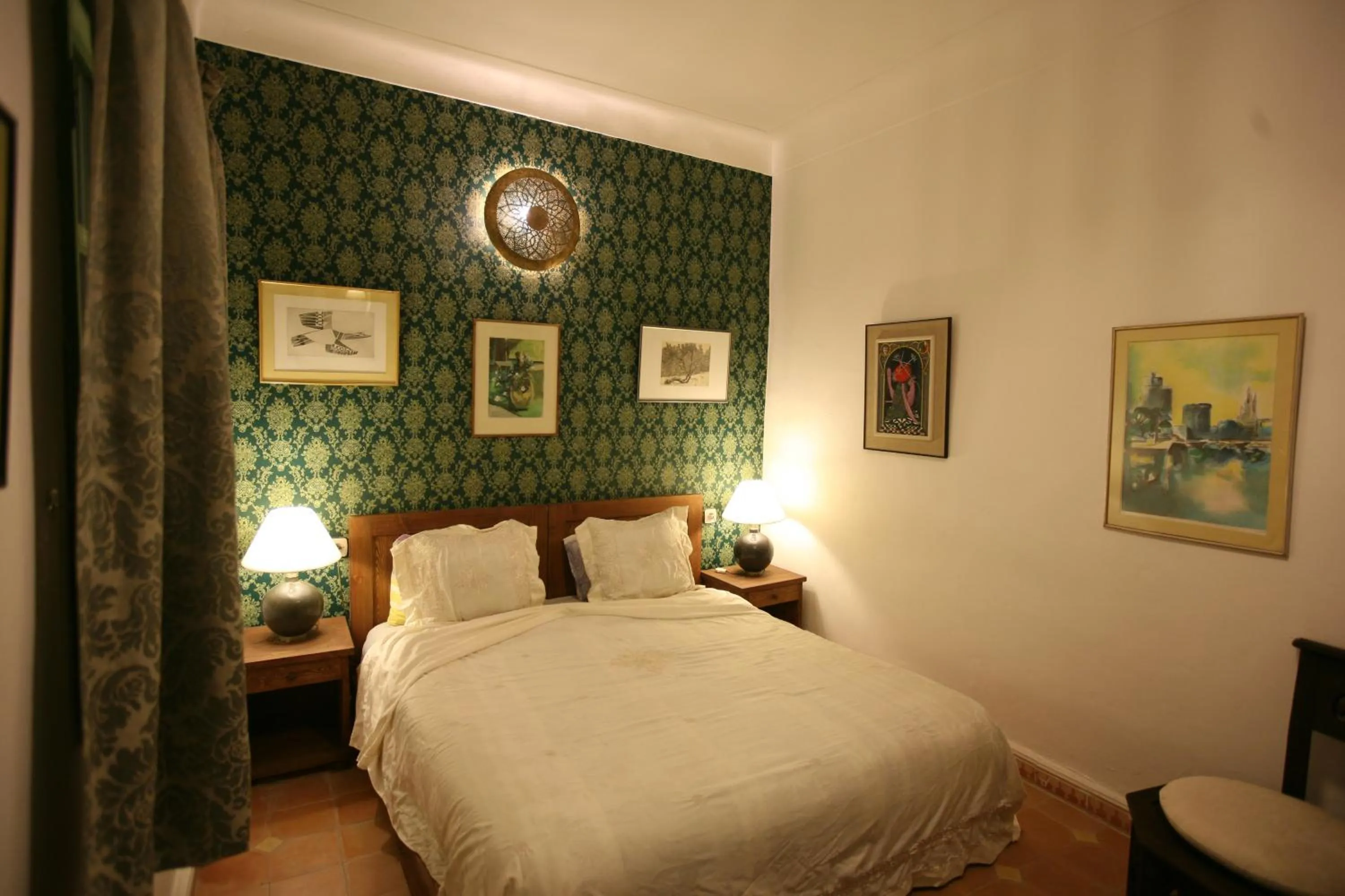 Bedroom, Bed in Riad Cherihane