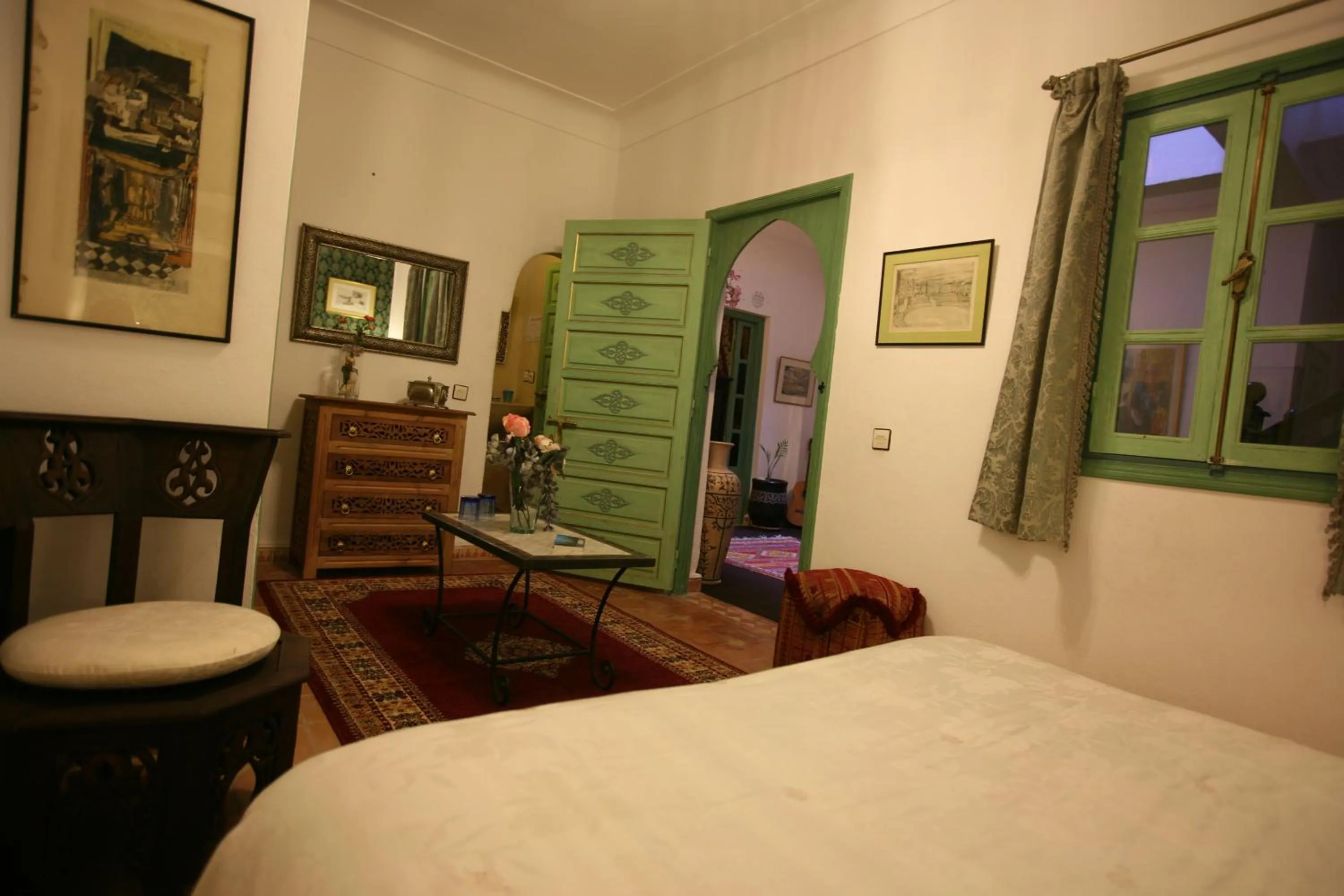 Bedroom, Bed in Riad Cherihane
