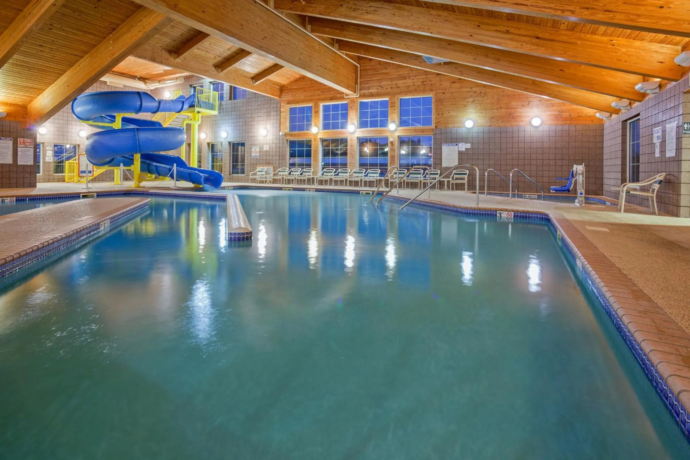 Swimming pool in AmericInn by Wyndham Wetmore Munising