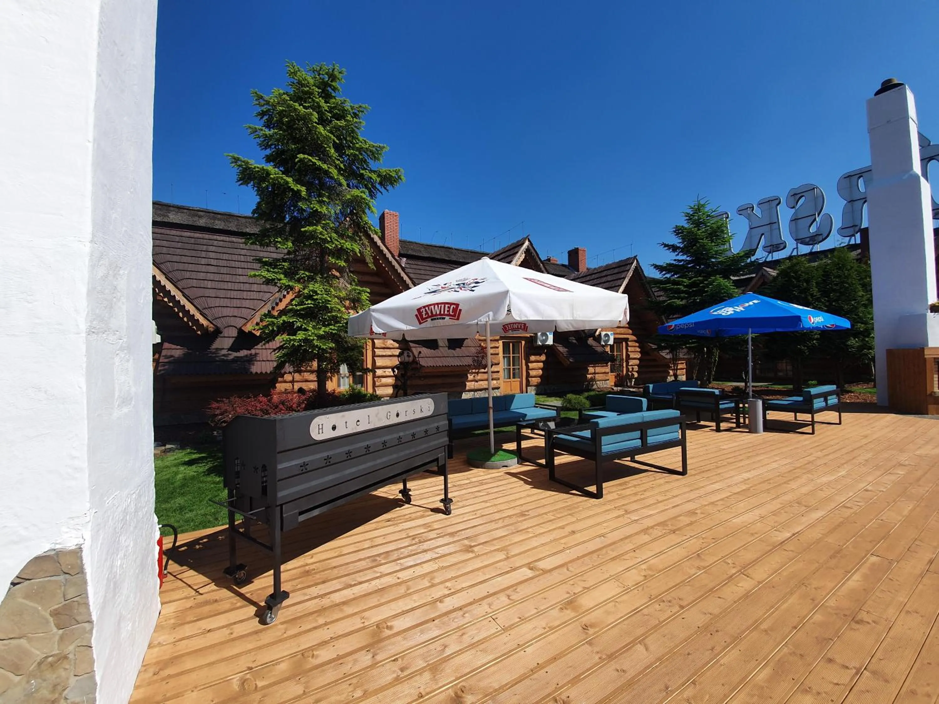 Balcony/Terrace in Hotel Górski