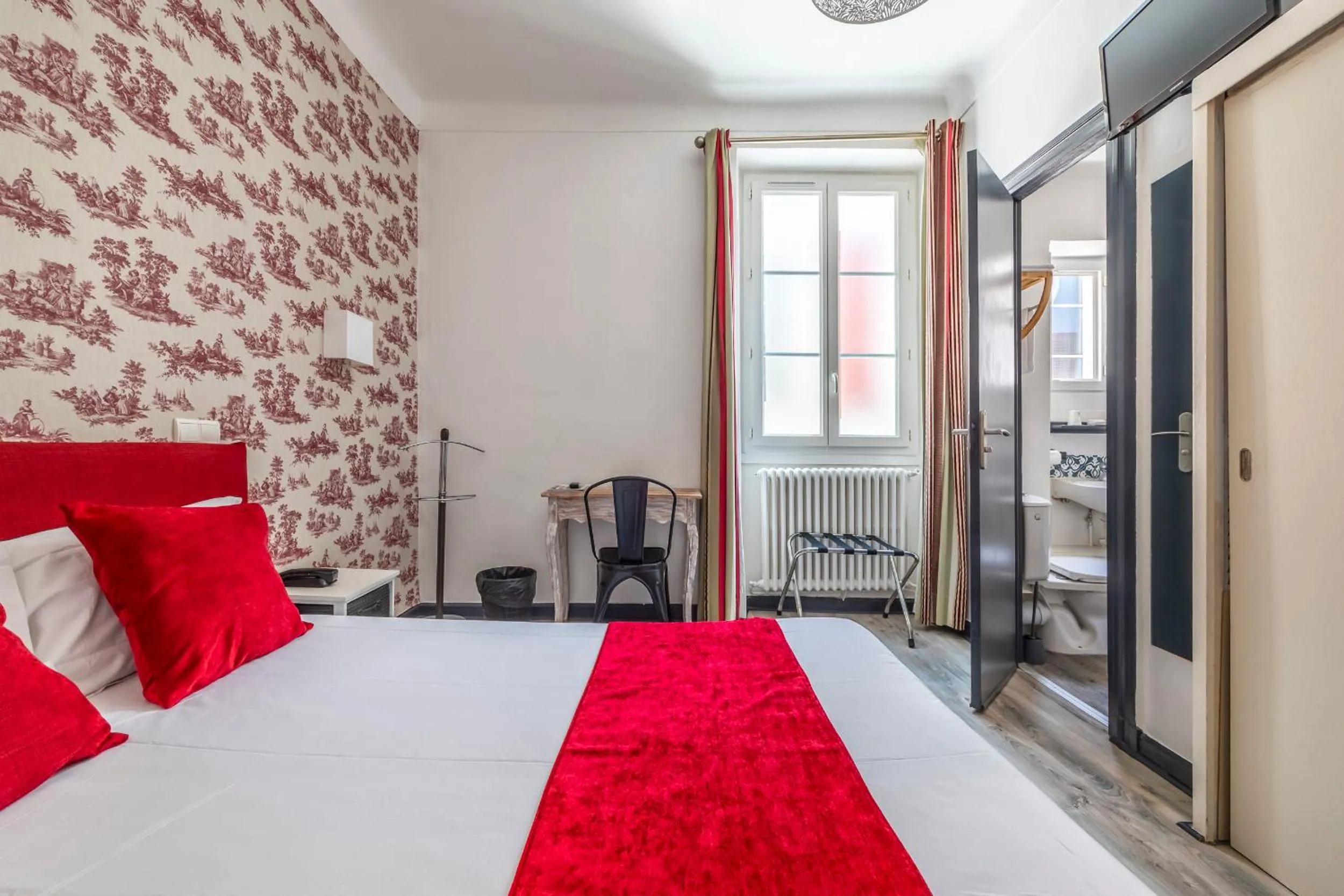 Bed in Hôtel Parc Mazon-Biarritz