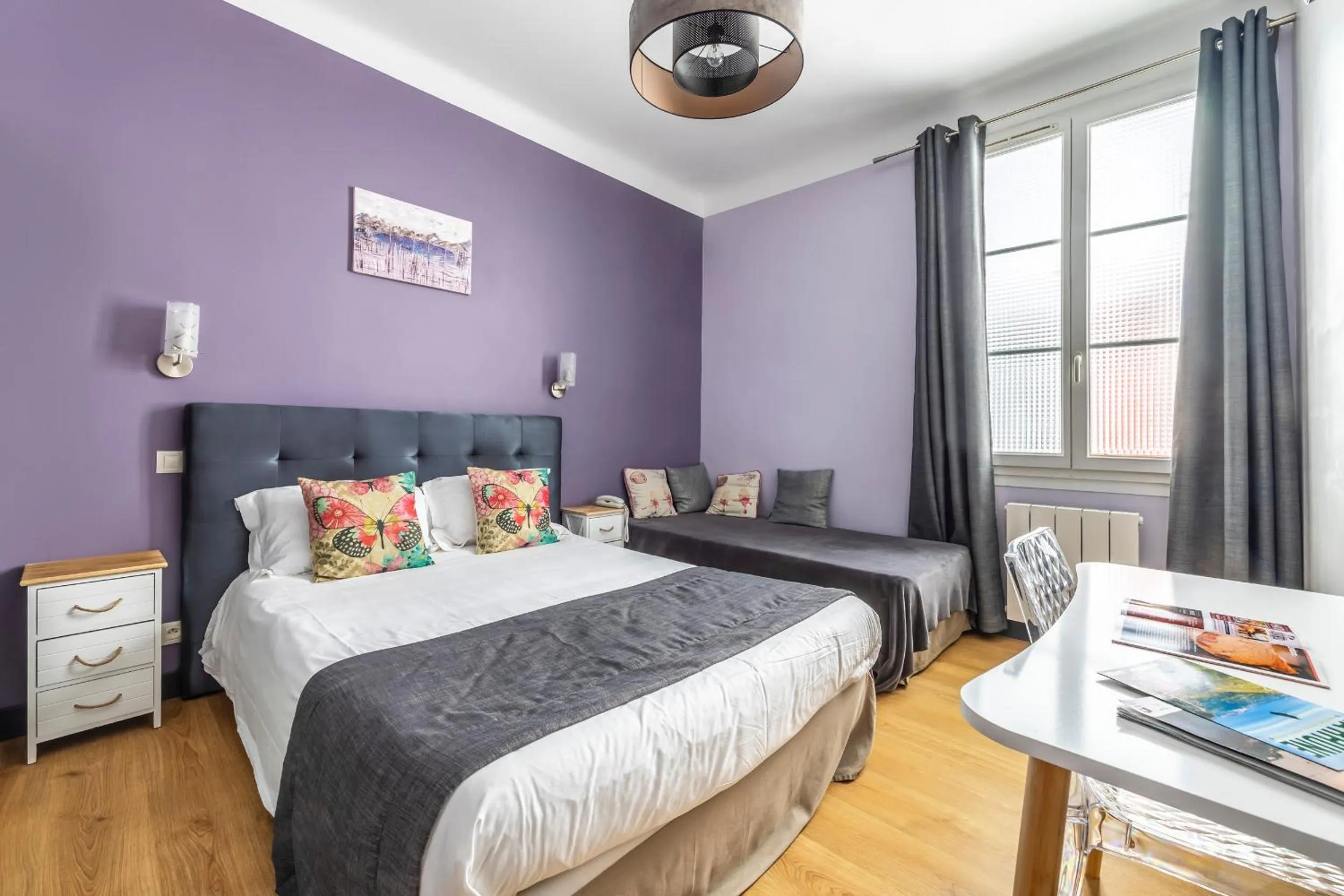 Bed in Hôtel Parc Mazon-Biarritz