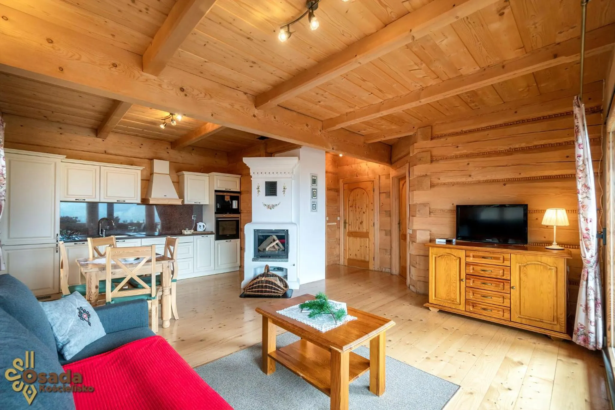 Communal lounge/ TV room in Osada Kościelisko - Tatry na Wyciągnięcie Ręki