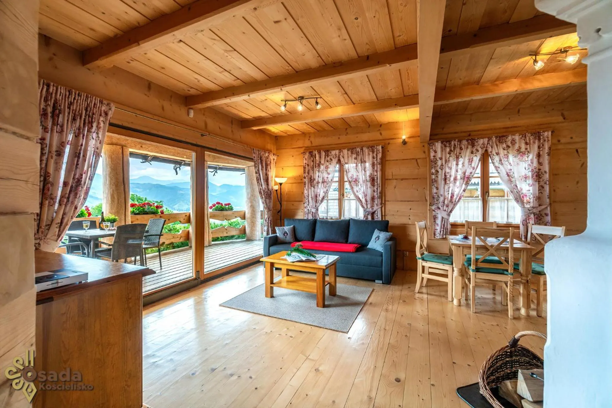 Living room in Osada Kościelisko - Tatry na Wyciągnięcie Ręki