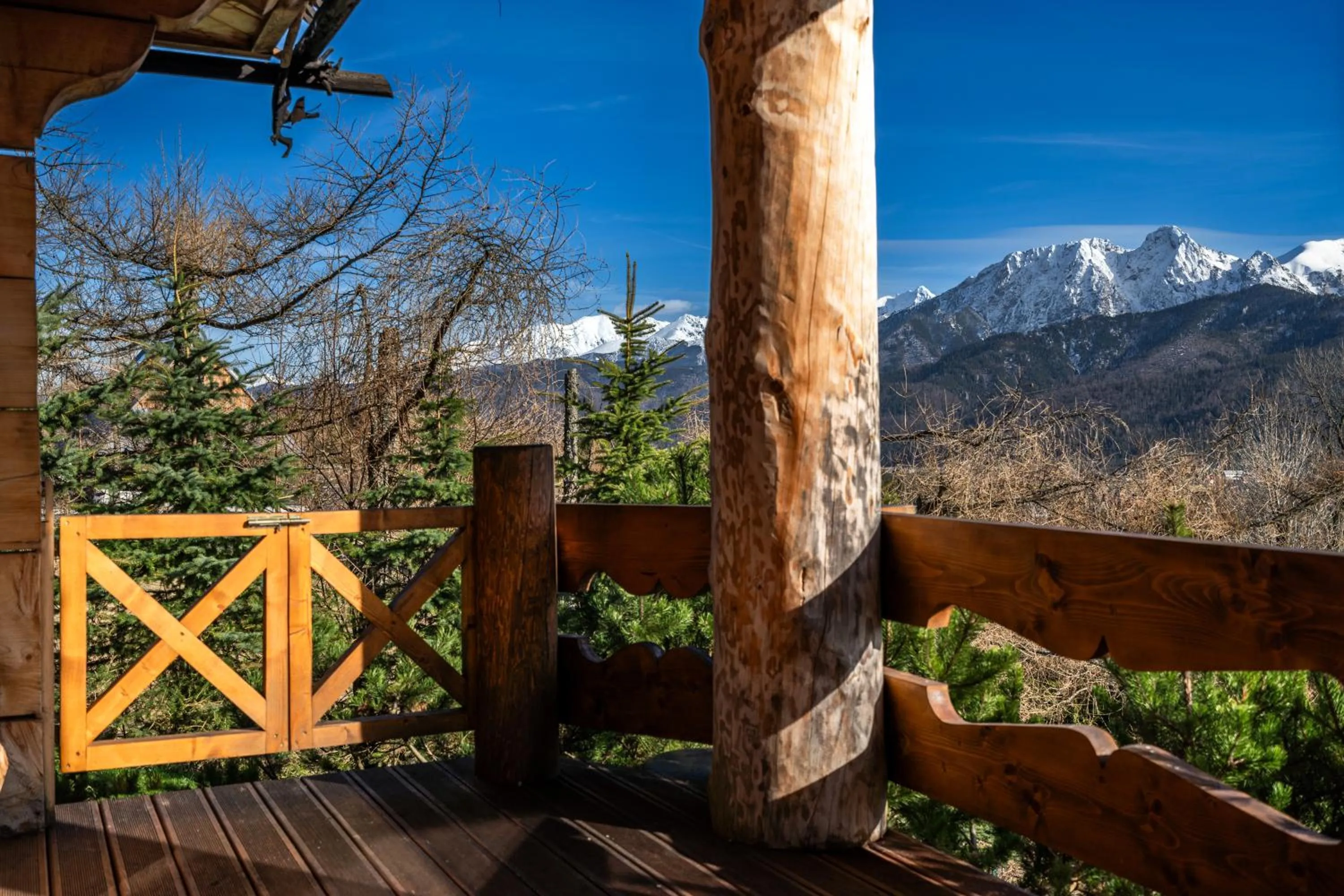 Balcony/Terrace in Osada Kościelisko - Tatry na Wyciągnięcie Ręki