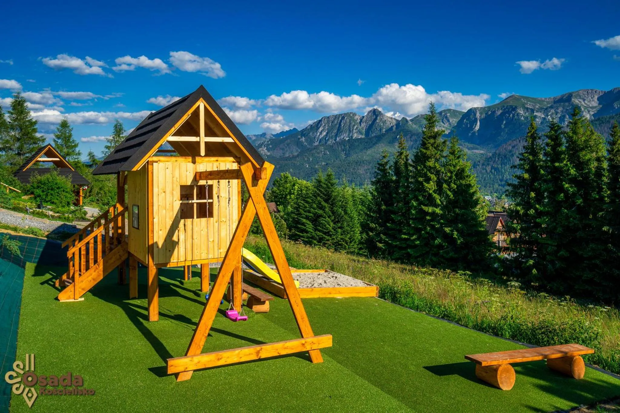 Children play ground in Osada Kościelisko - Tatry na Wyciągnięcie Ręki