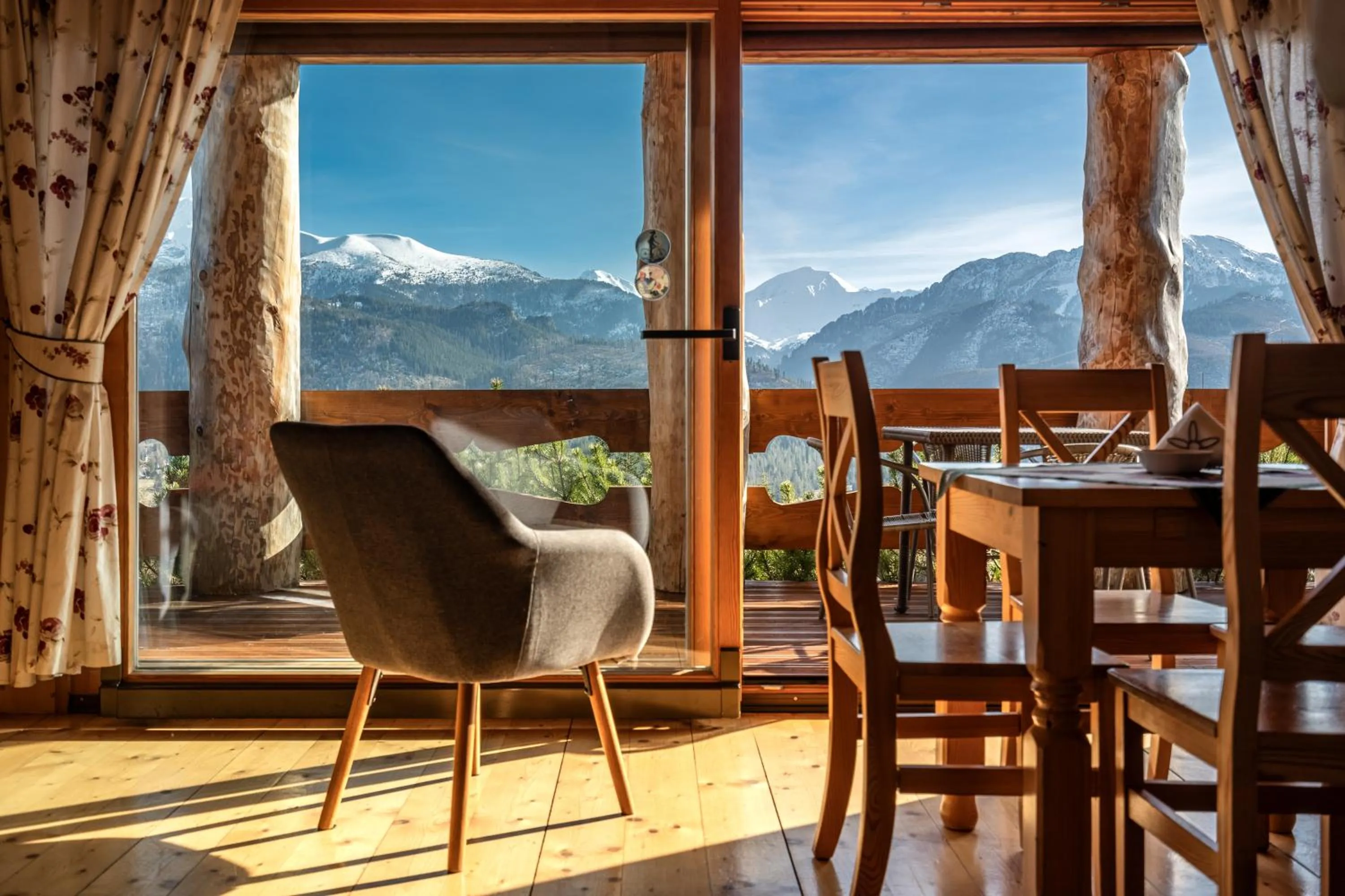 Balcony/Terrace in Osada Kościelisko - Tatry na Wyciągnięcie Ręki