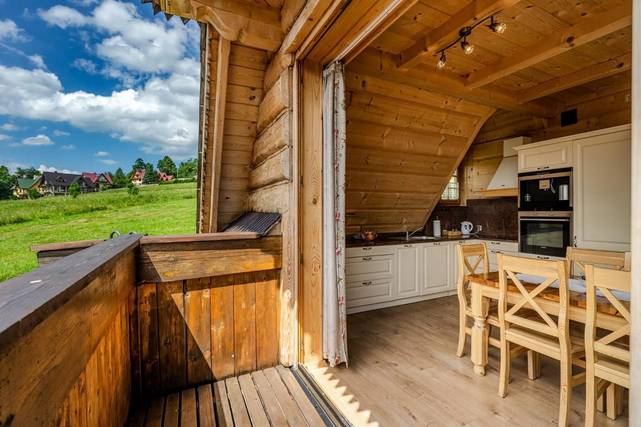Balcony/Terrace in Osada Kościelisko - Tatry na Wyciągnięcie Ręki