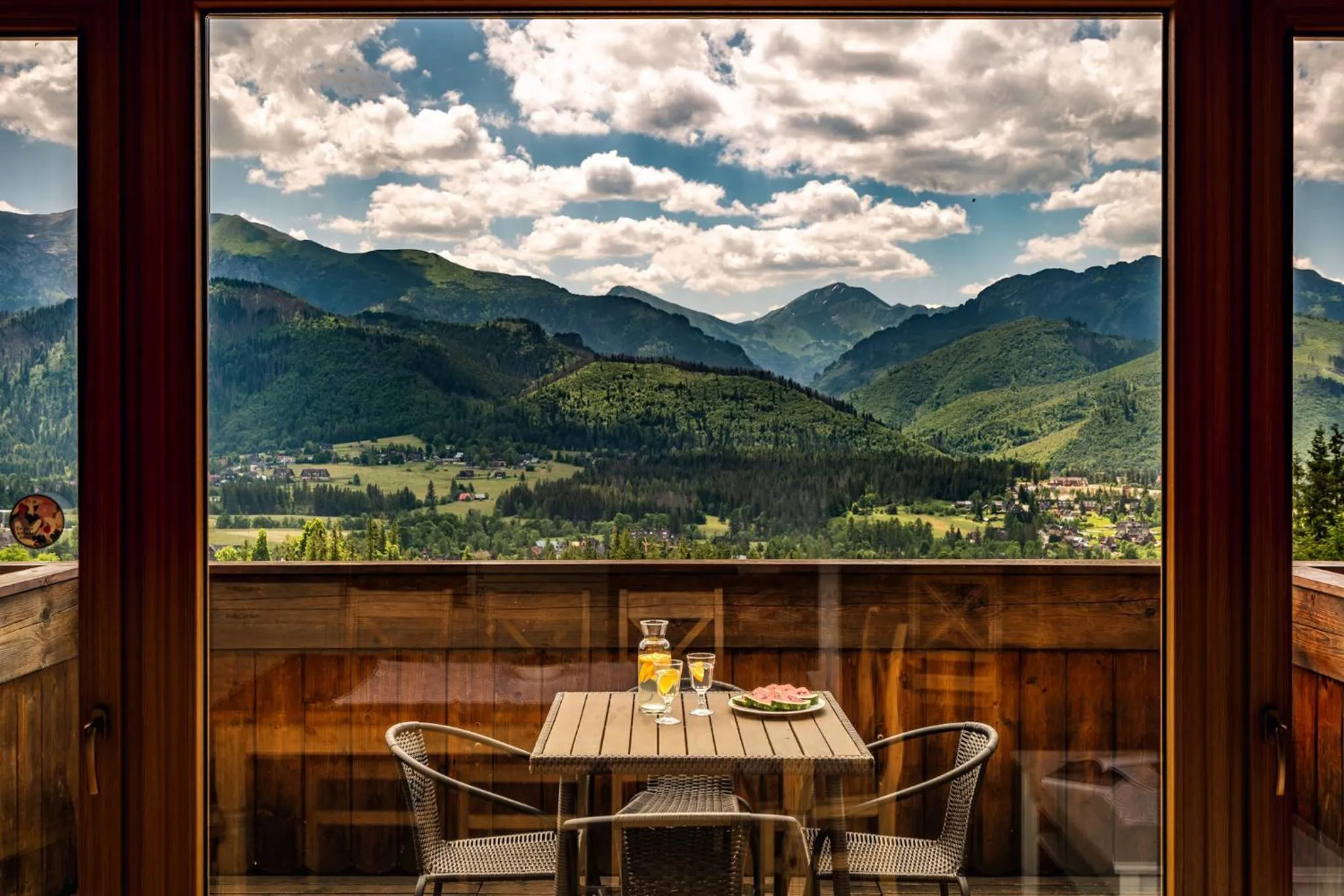 Balcony/Terrace in Osada Kościelisko - Tatry na Wyciągnięcie Ręki