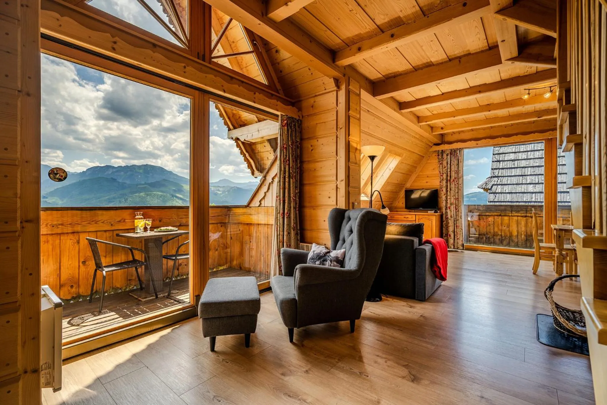 Living room in Osada Kościelisko - Tatry na Wyciągnięcie Ręki