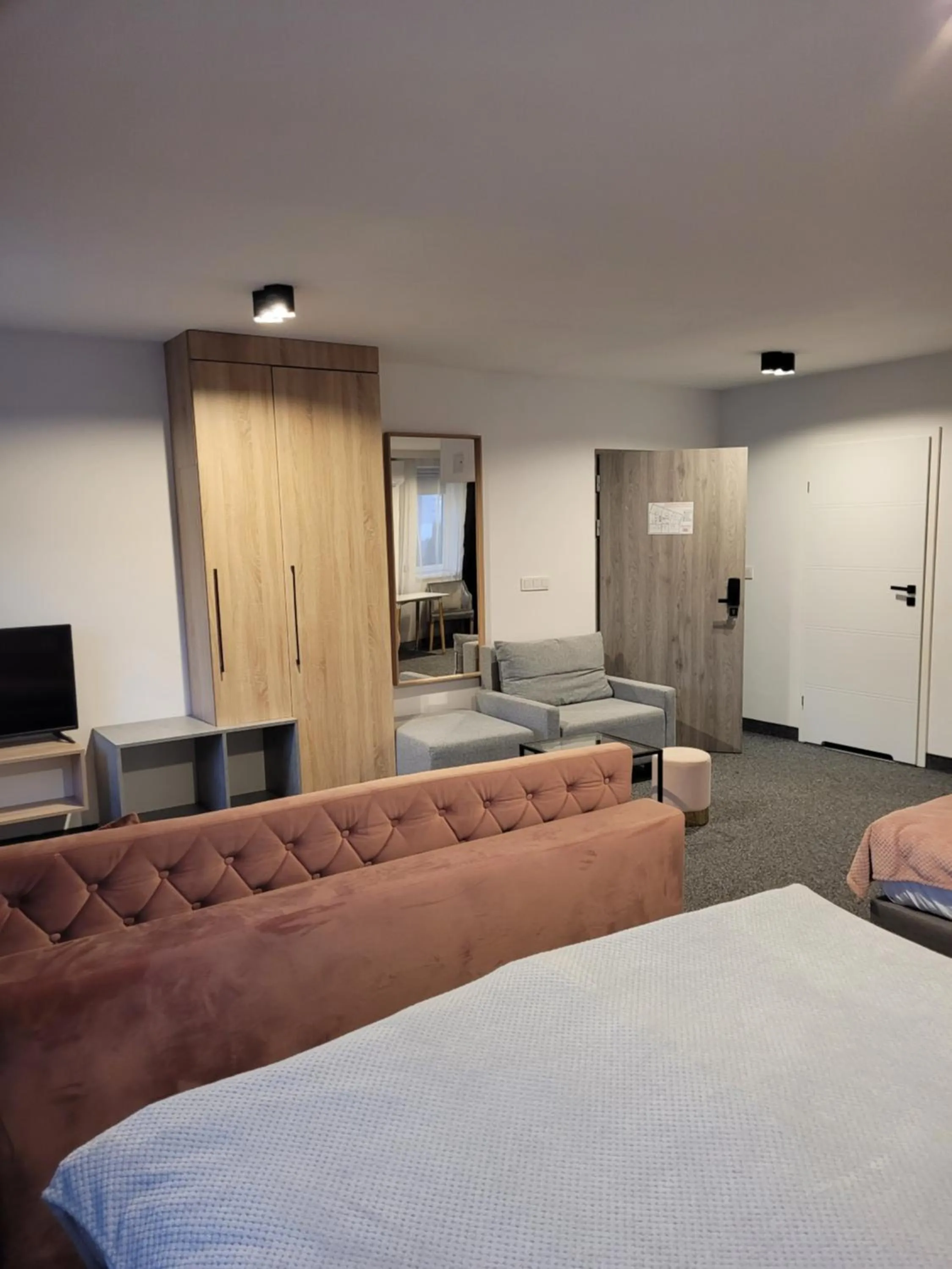 Bed in Silesia Apartments