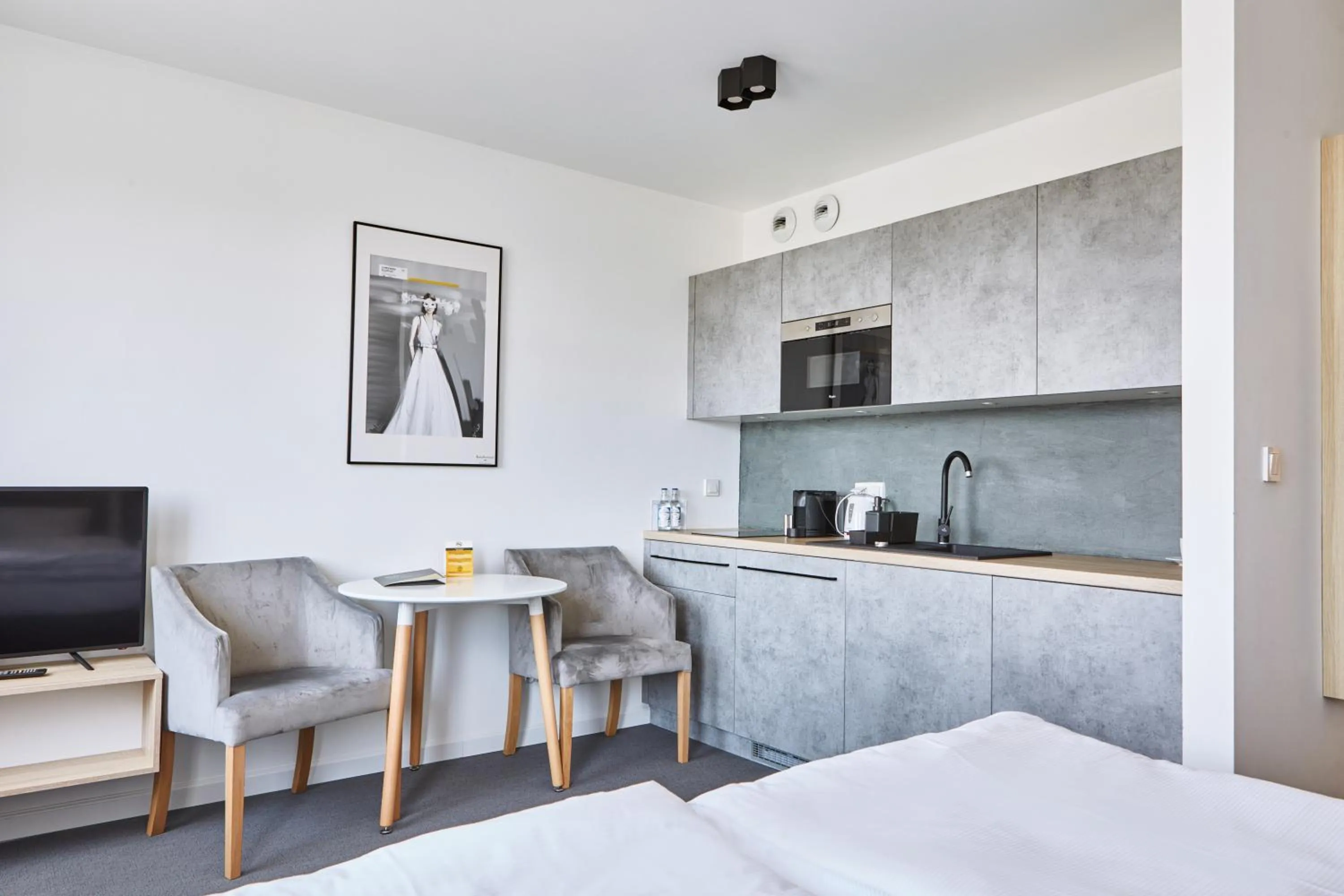 Bed in Silesia Apartments