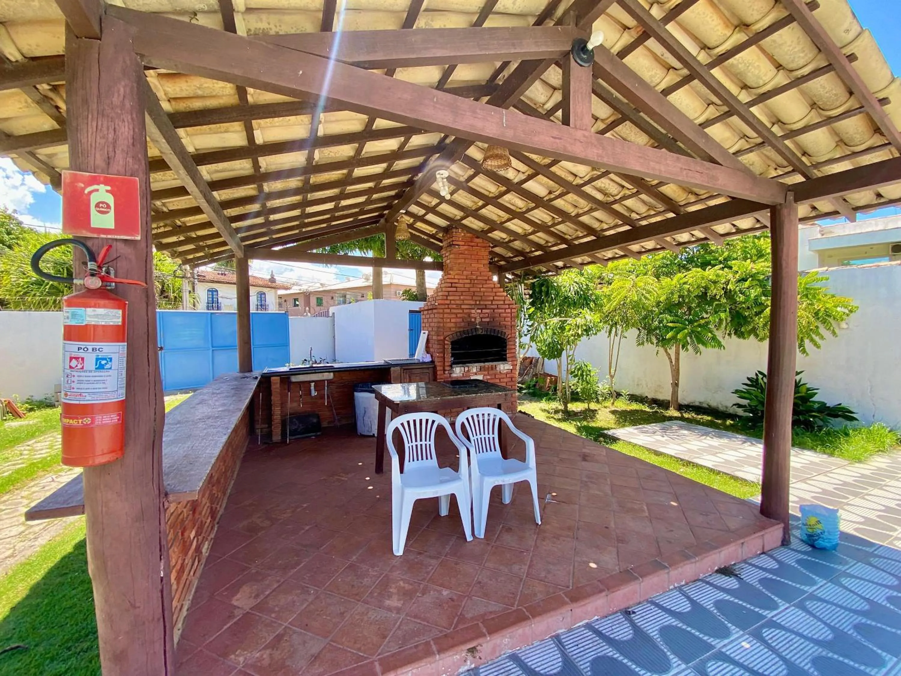 BBQ facilities in Hotel Porto das Ancoras