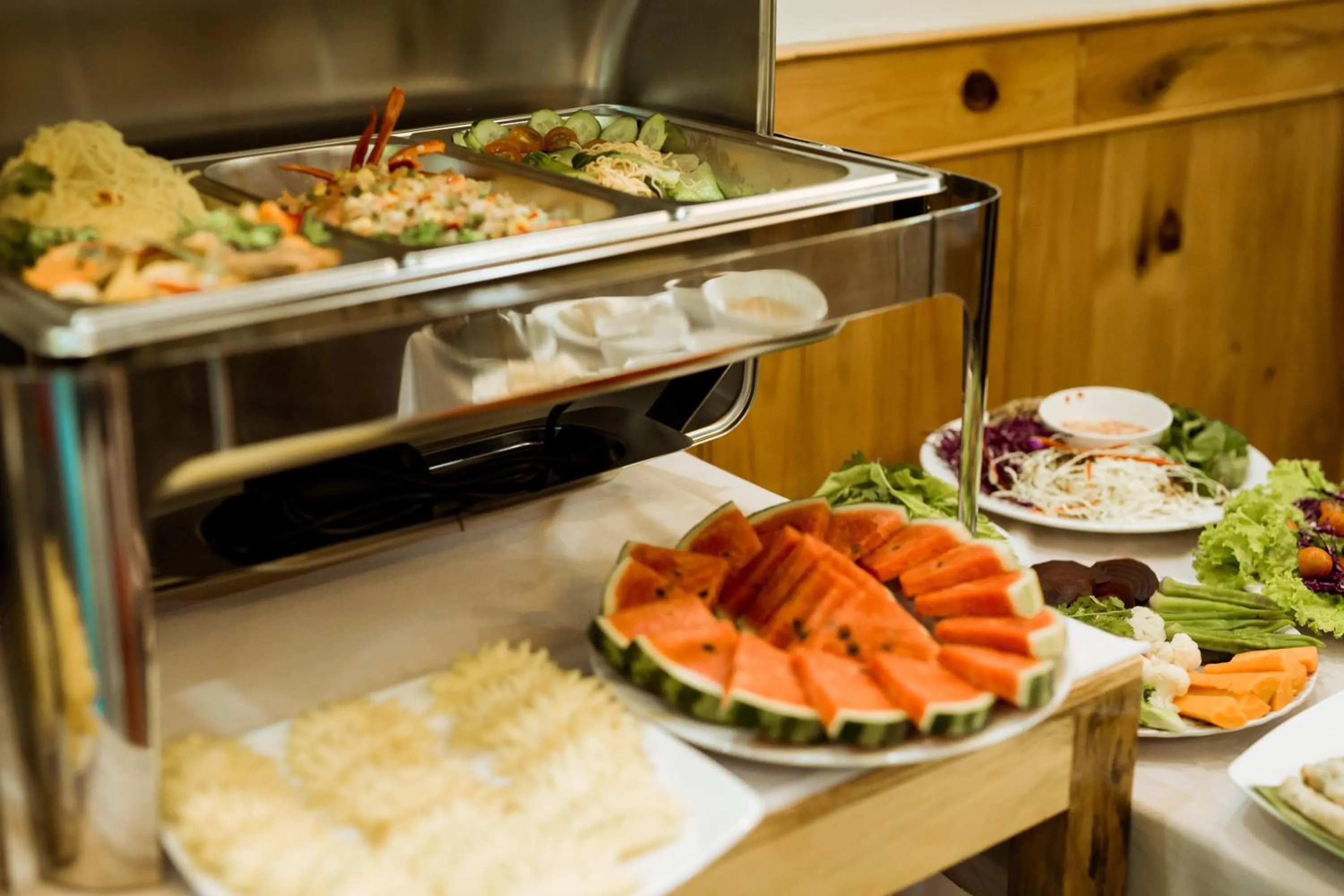 Breakfast in Tuyet Suong Villa Hotel