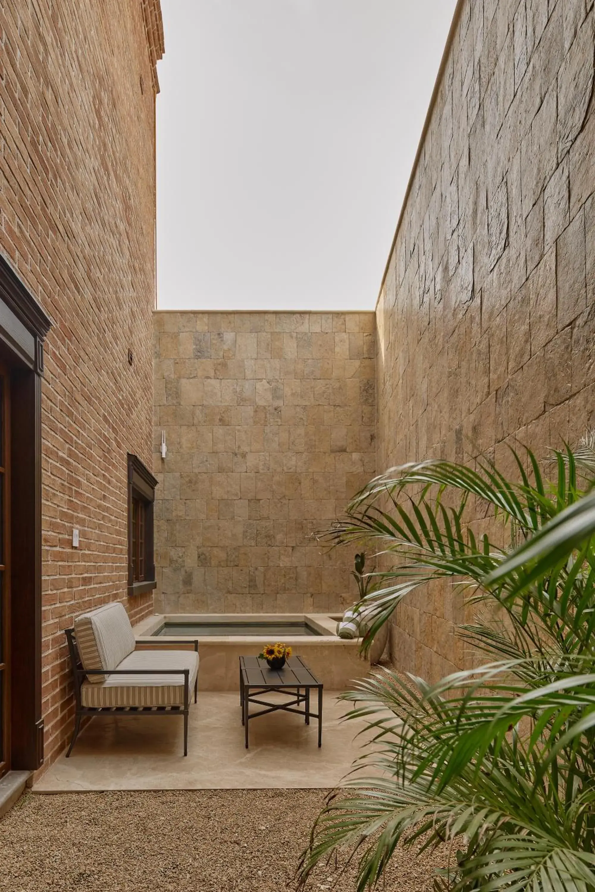 Swimming pool in The Todos Santos Inn Swimming pool in The Todos Santos Inn