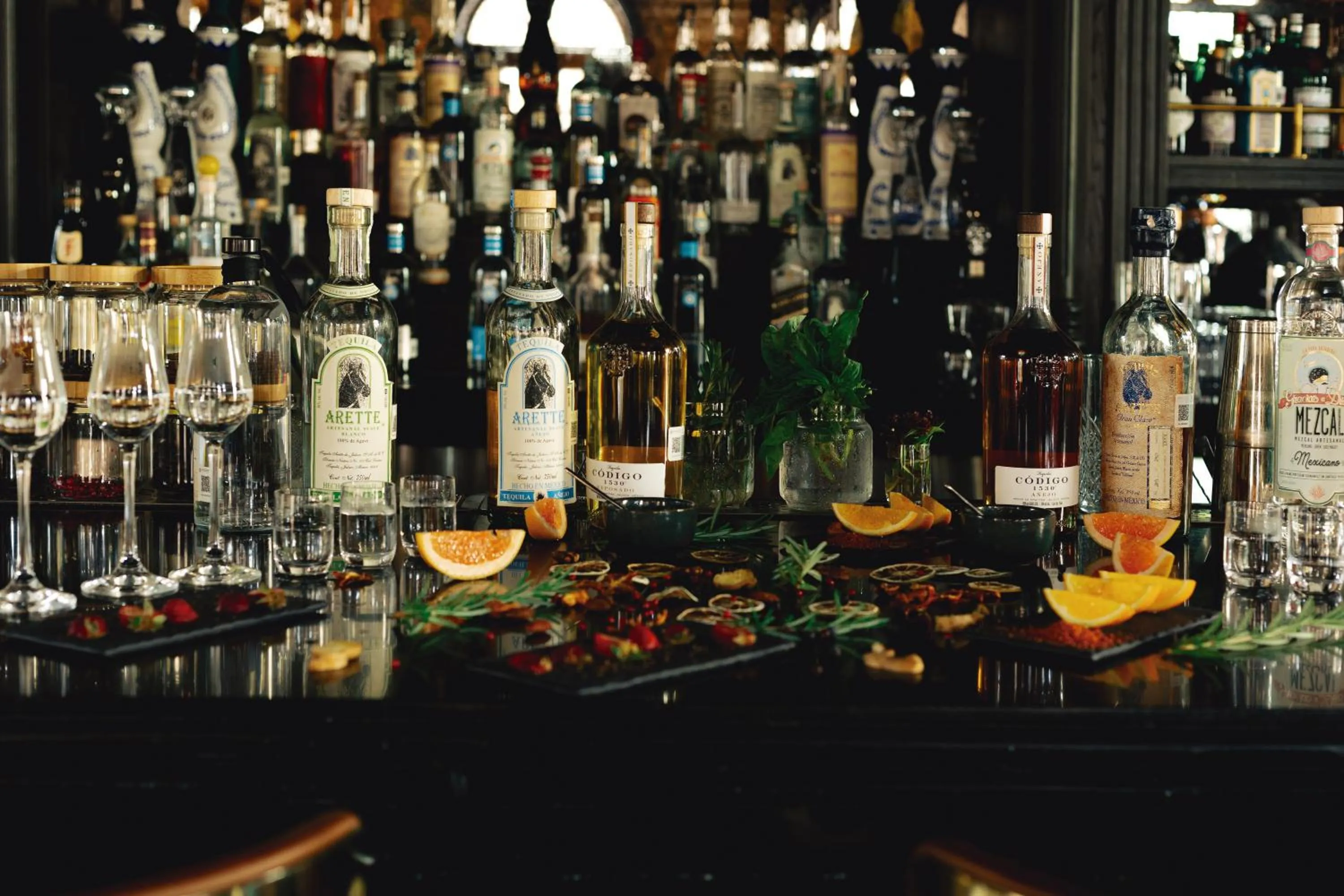 Lounge or bar in Todos Santos Boutique Hotel