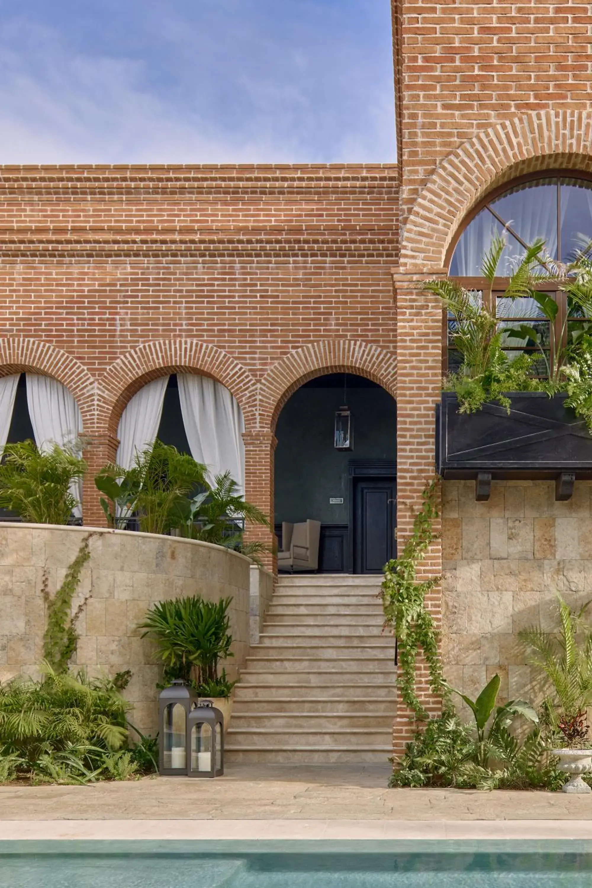 Property building in The Todos Santos Inn Property building in The Todos Santos Inn