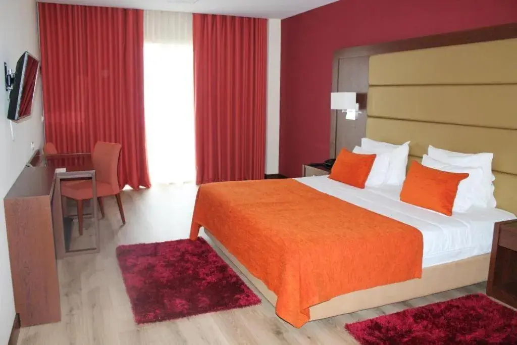 Bed in Palace Hotel & Spa Termas de São Tiago Bed in Palace Hotel & Spa Termas de São Tiago