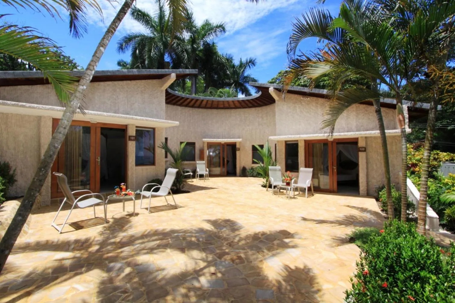 Patio in Tango Mar Beachfront Boutique Hotel & Villas