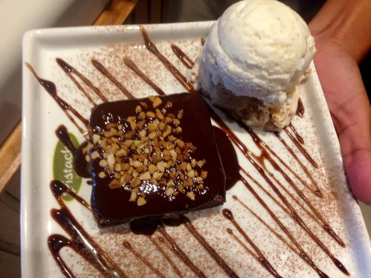 Restaurant/places to eat in Pousada Azul da Cor do Mar
