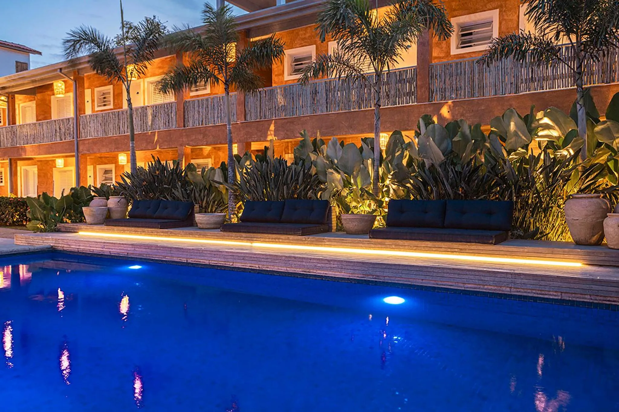 Swimming pool in Pousada Azul da Cor do Mar