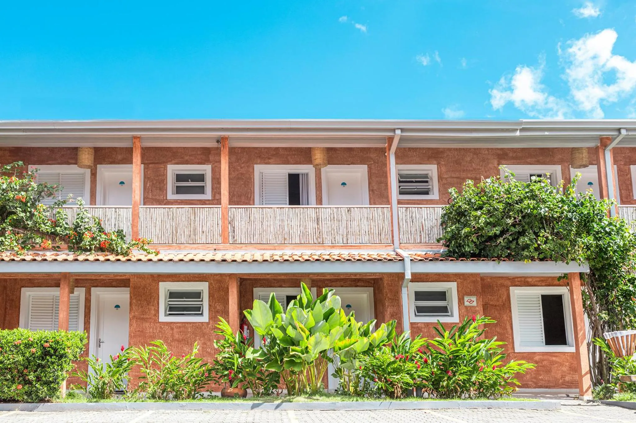 Property building in Pousada Azul da Cor do Mar