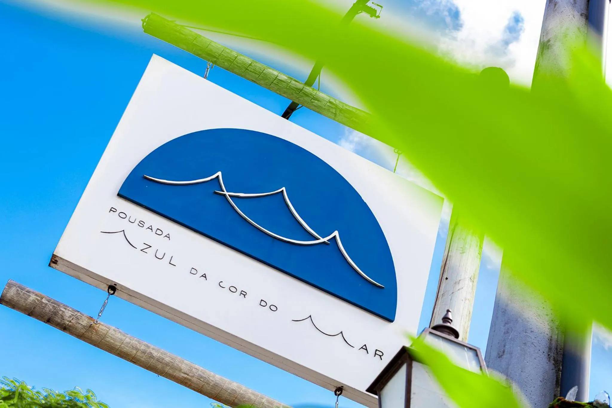 Property logo or sign in Pousada Azul da Cor do Mar