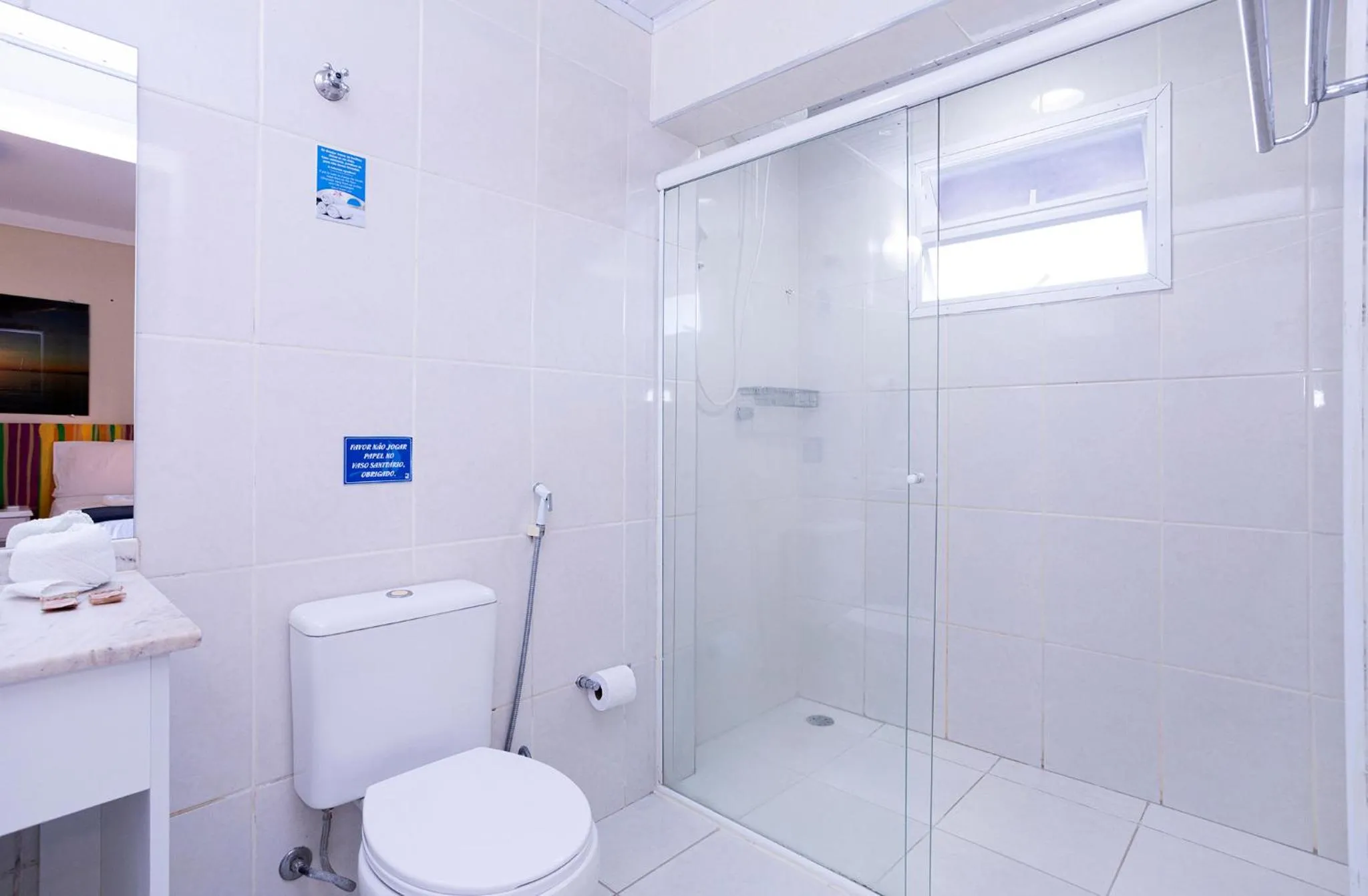 Bathroom in Pousada Azul da Cor do Mar