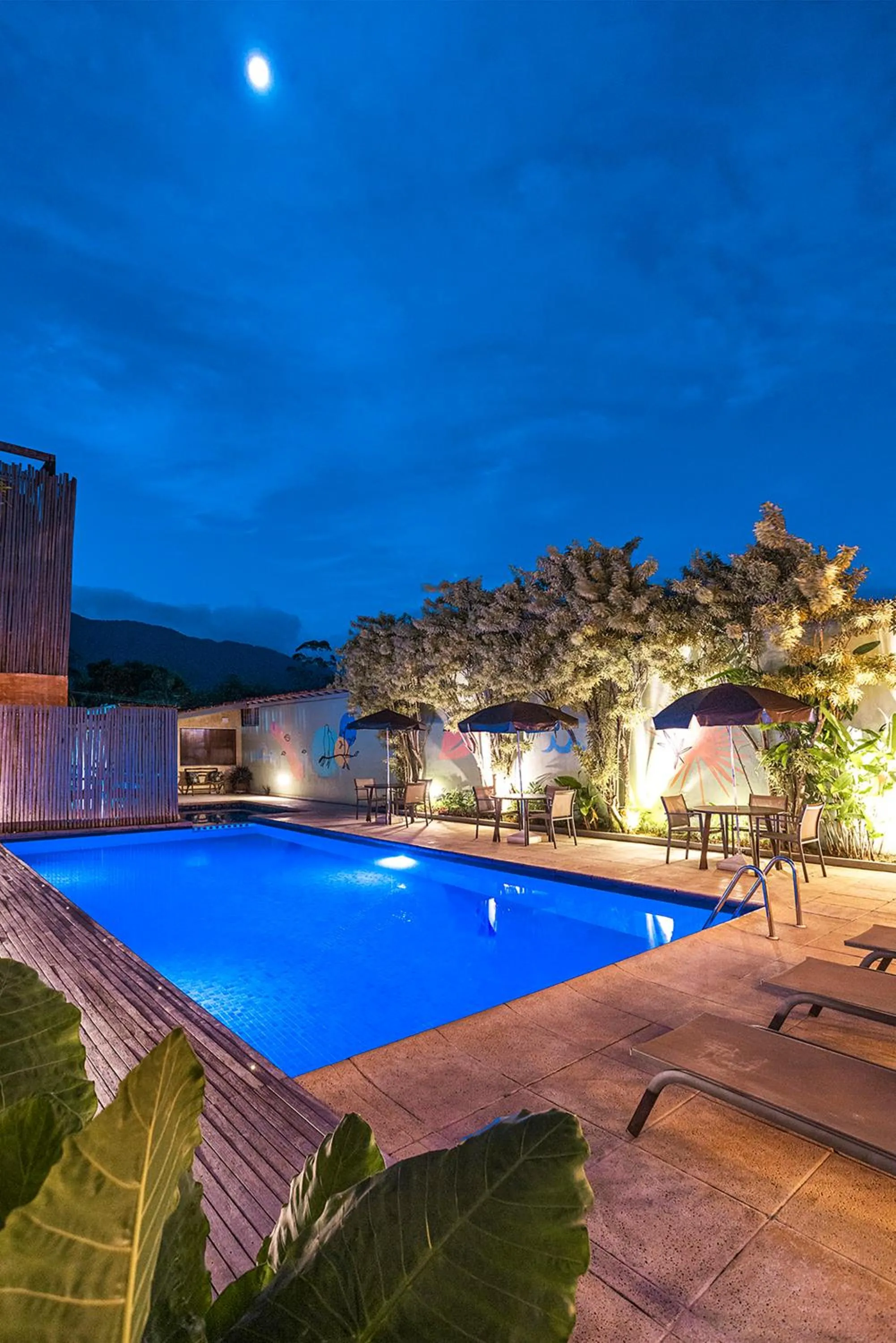 Swimming pool in Pousada Azul da Cor do Mar