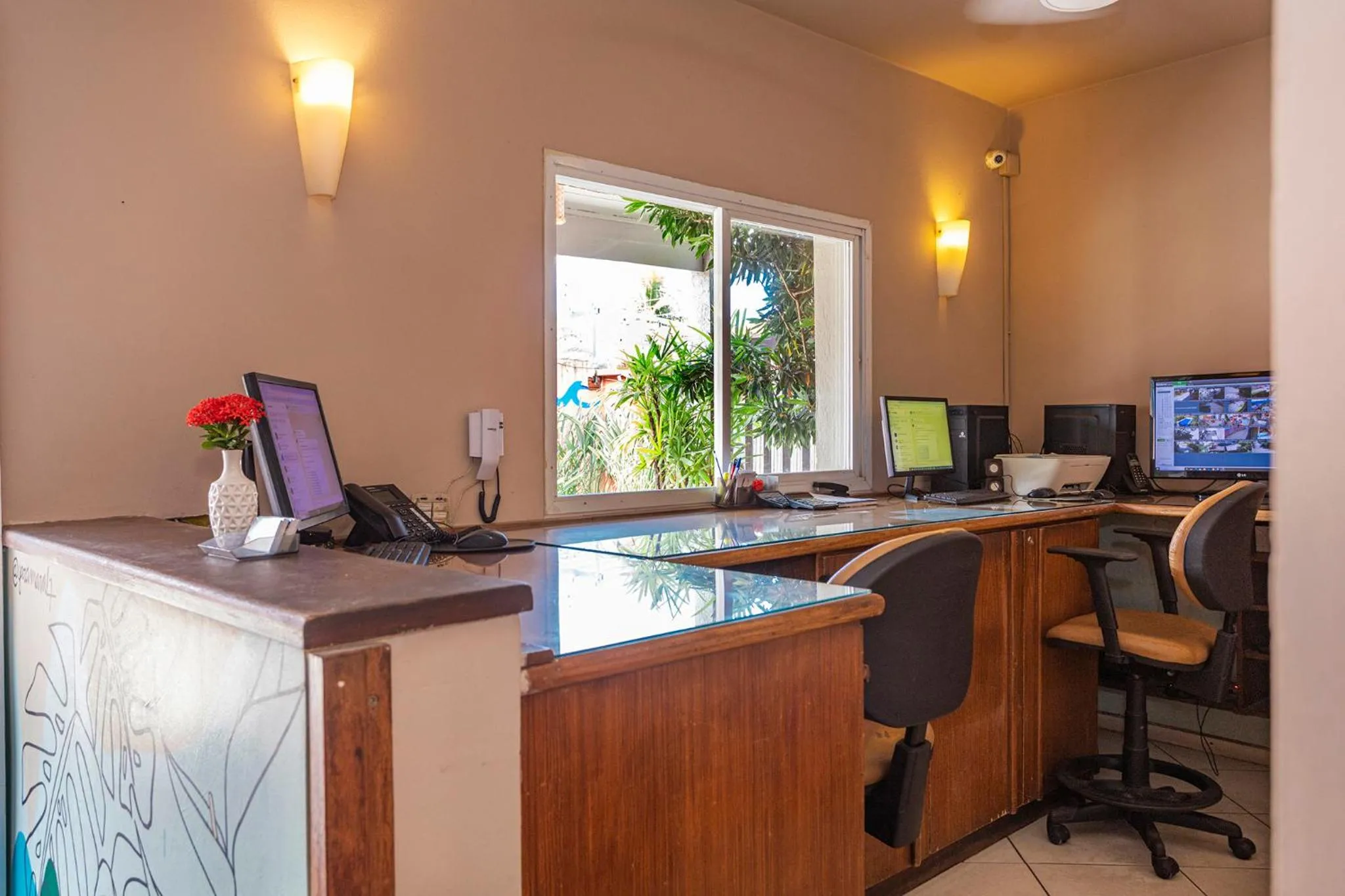 Lobby or reception in Pousada Azul da Cor do Mar