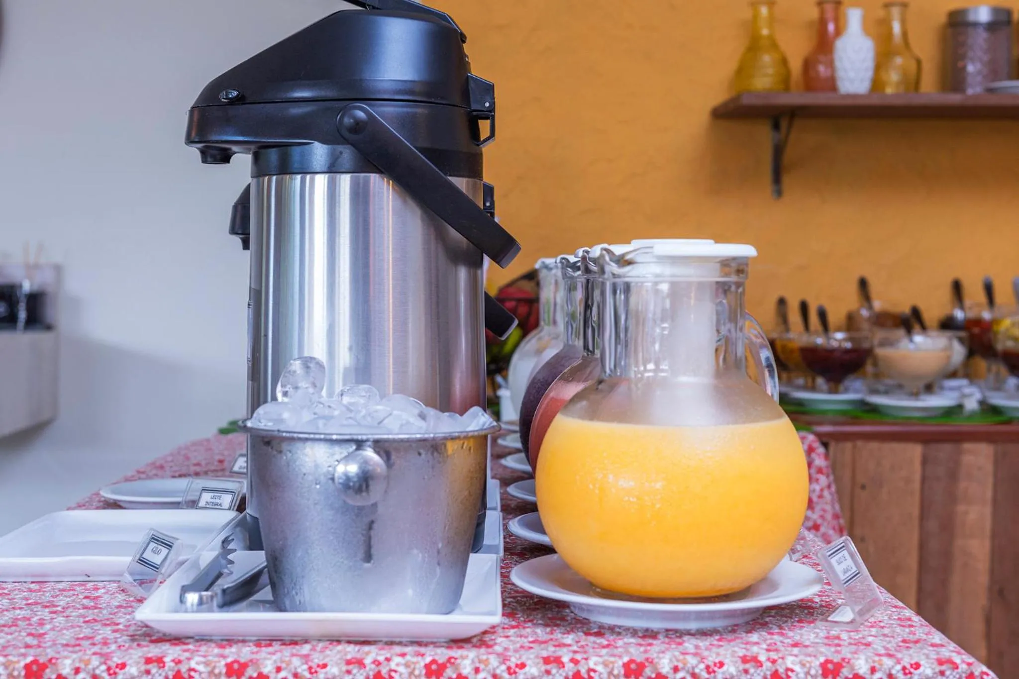 Breakfast in Pousada Azul da Cor do Mar