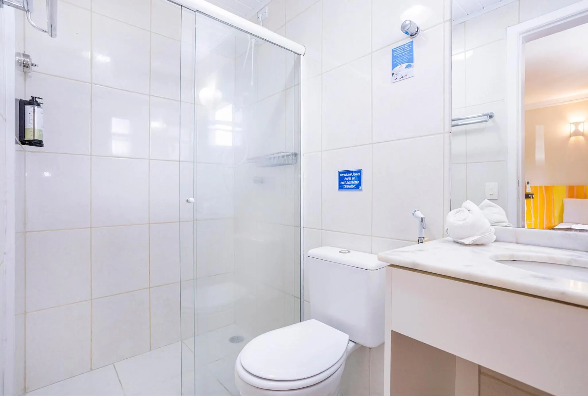 Bathroom in Pousada Azul da Cor do Mar