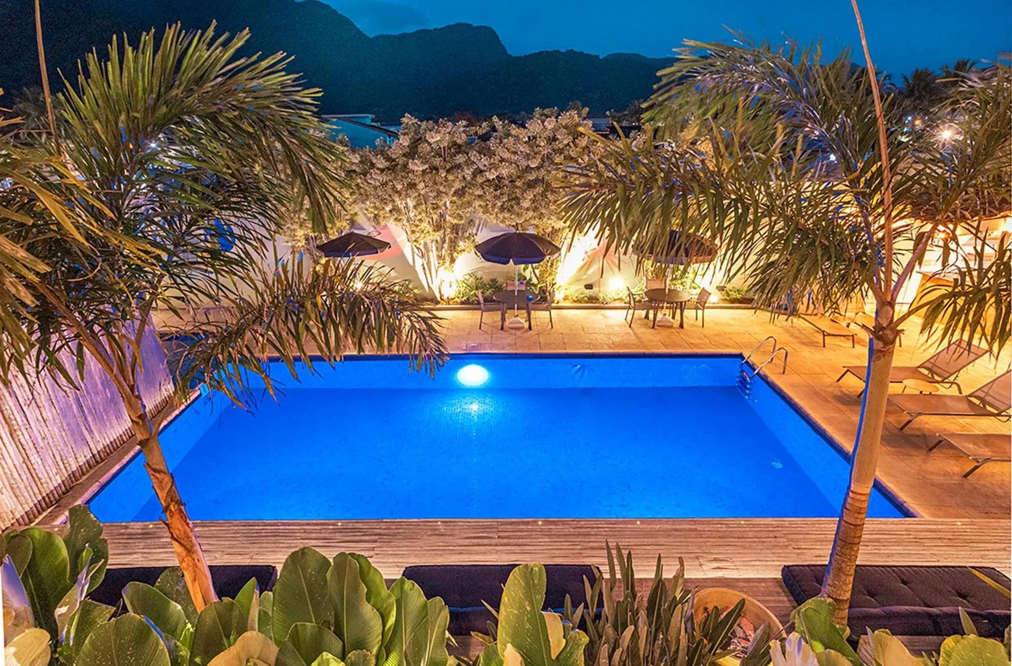 Swimming pool in Pousada Azul da Cor do Mar
