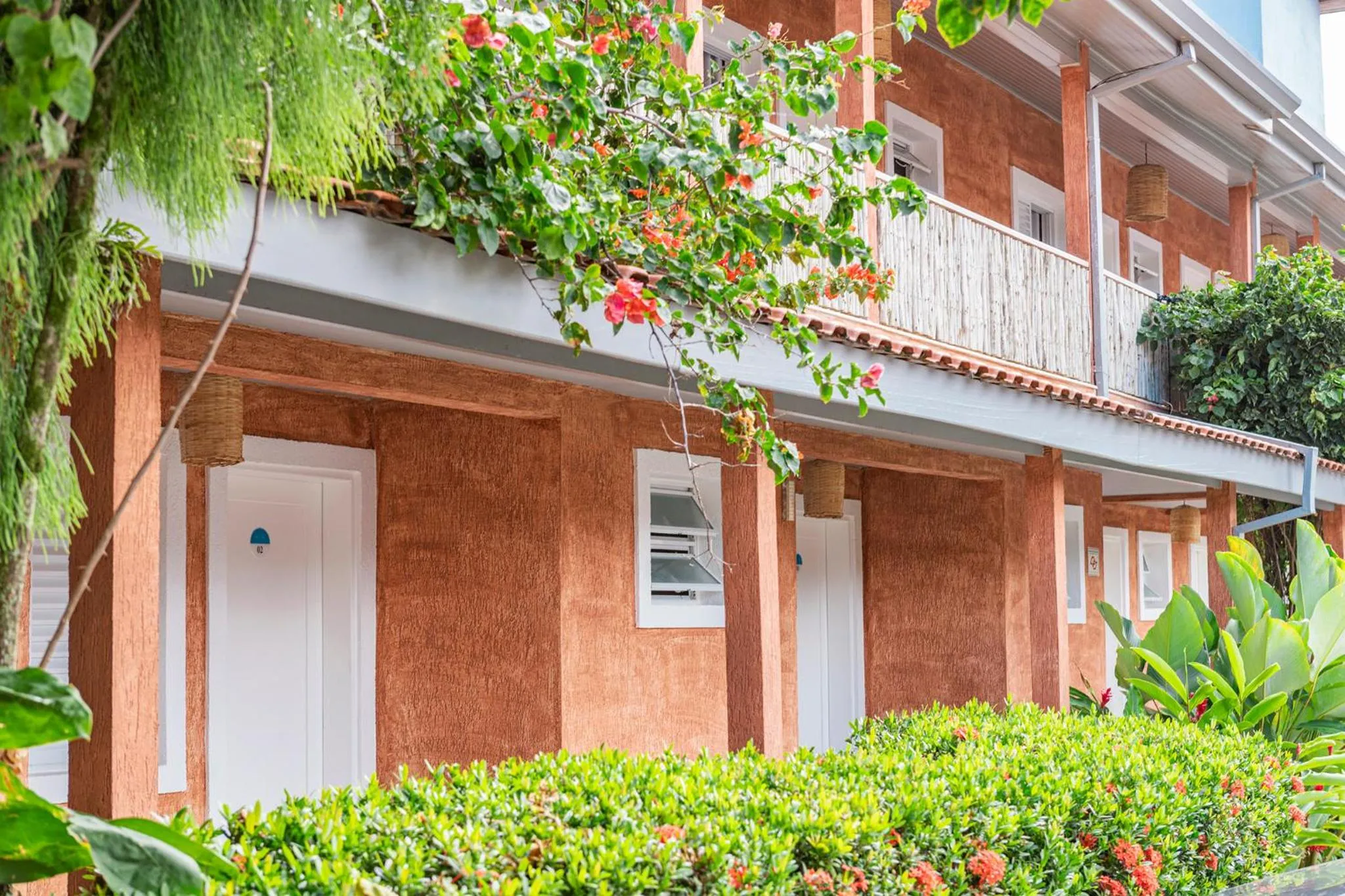 Property building in Pousada Azul da Cor do Mar