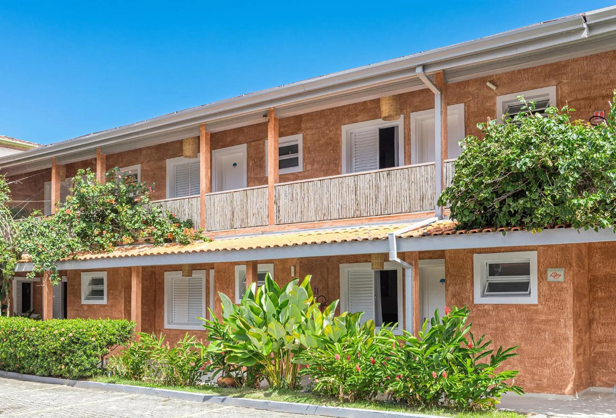 Property building in Pousada Azul da Cor do Mar